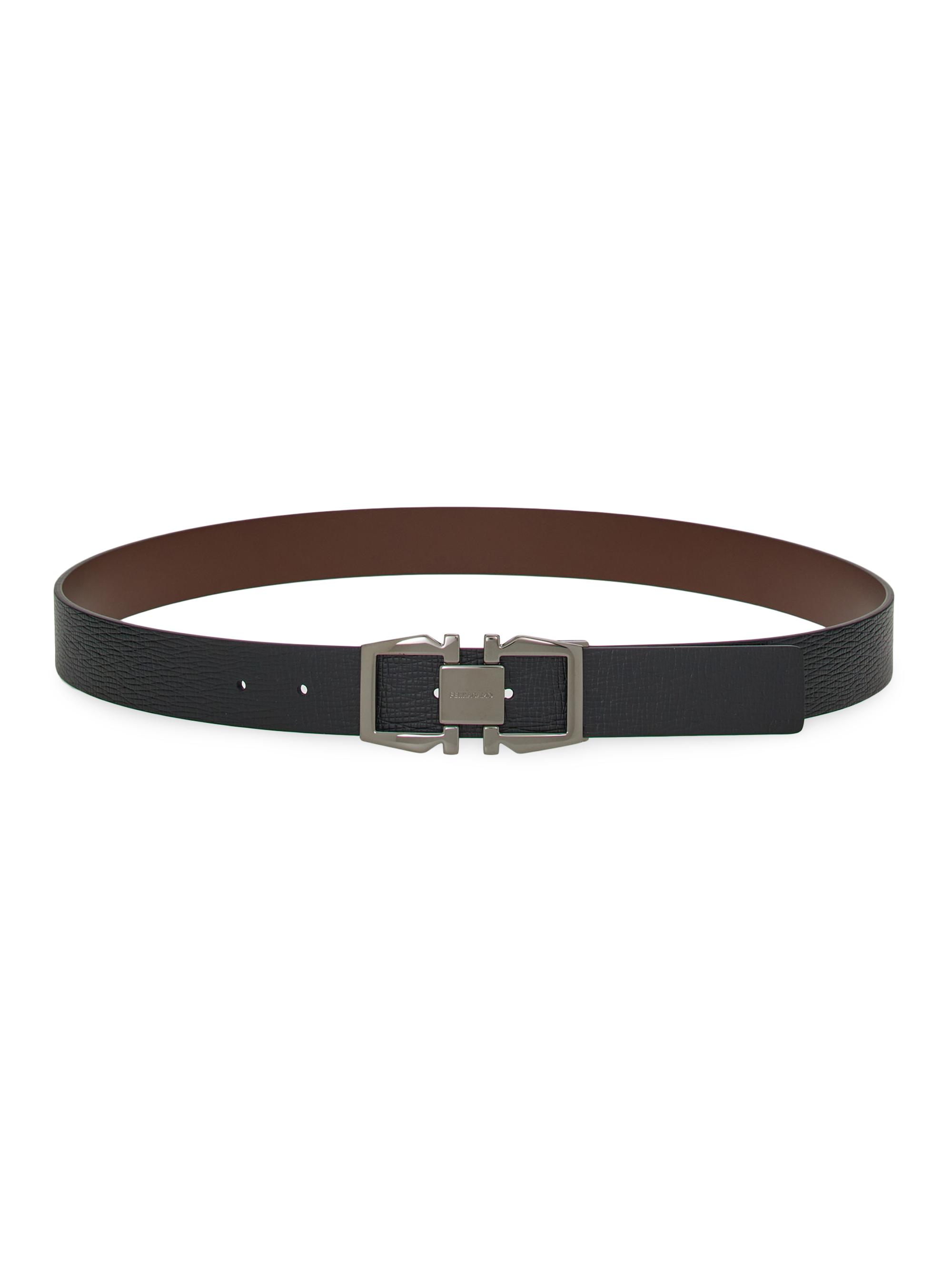 FERRAGAMO Adjustable Cut-to-Size Leather Belt | Saks Fifth Avenue