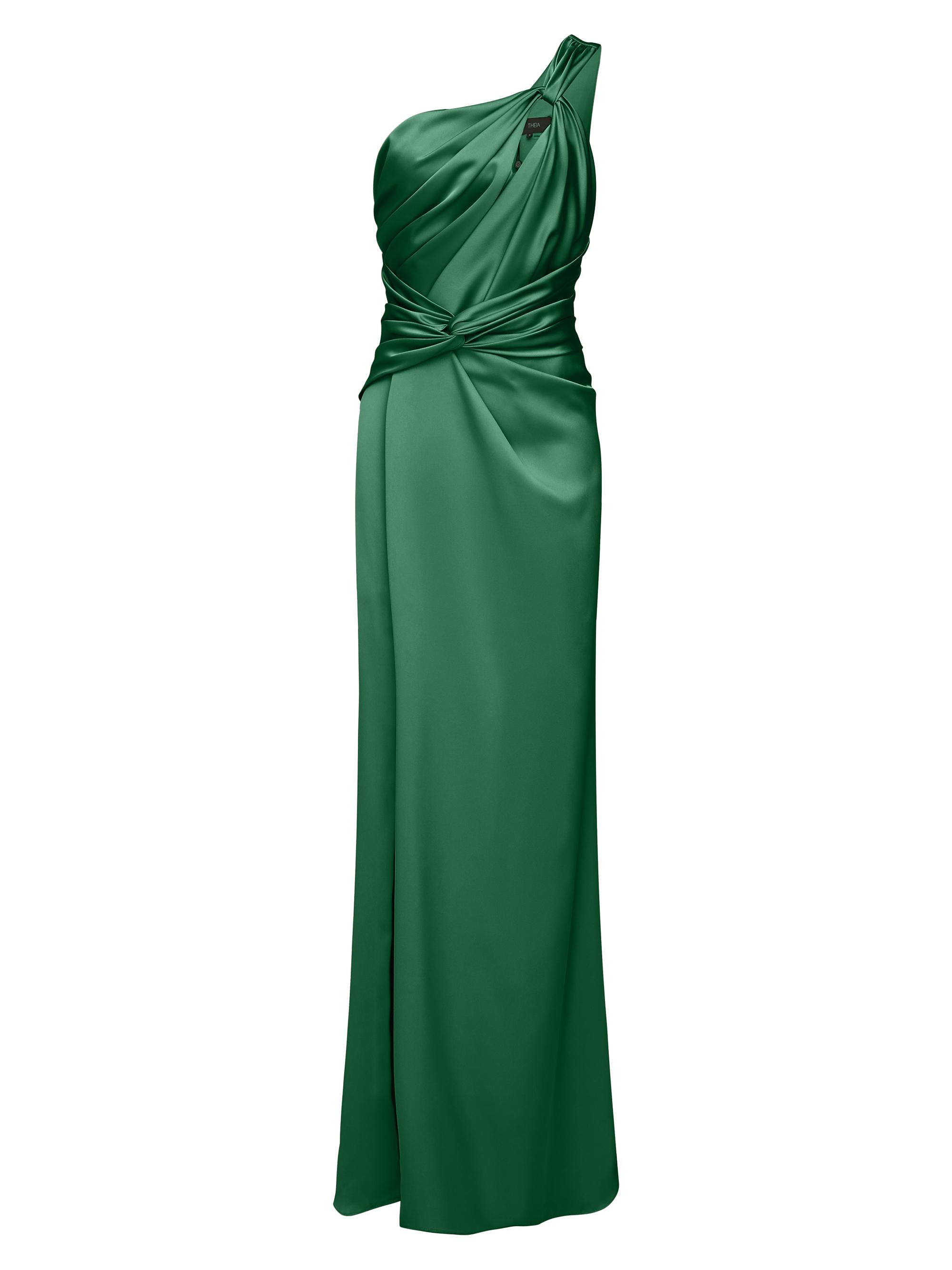 one33 social green dress One33 Social Crepe De Chine Mini Dress In Bright Green - 85% Off