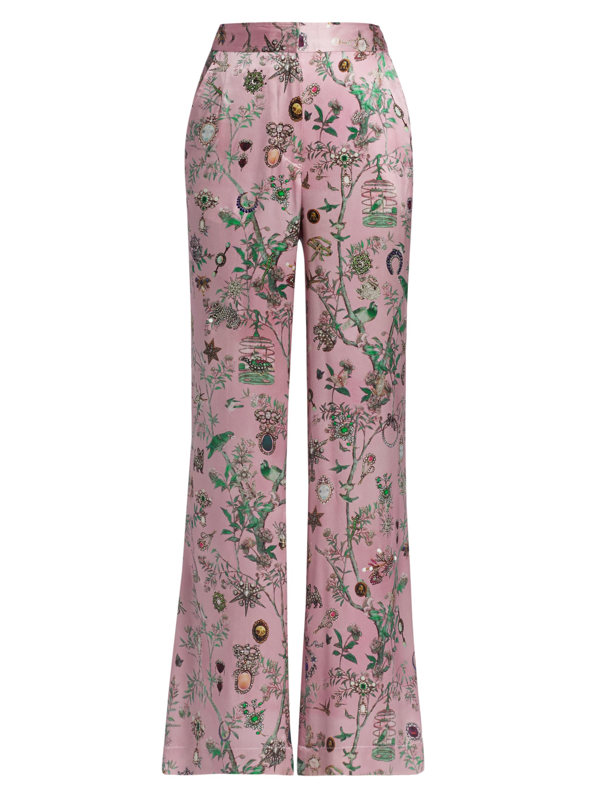 Libertine Women's Pauline de Rothschild Wide-Leg Pants - Pink Multi