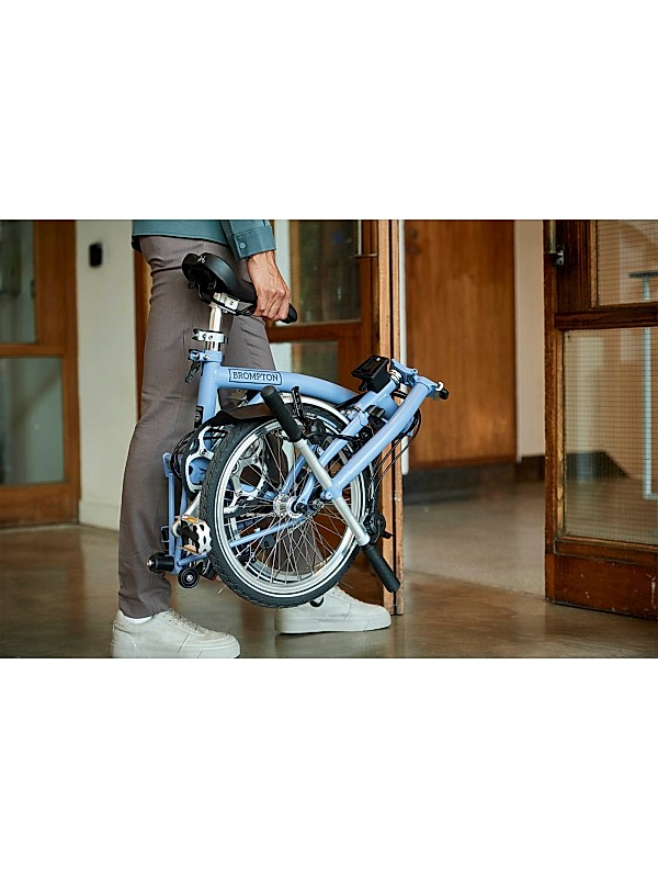 Shop Brompton Bikes C Line Explore 6-Speed Folding Bike Shop Brompton Bikes C Line Explore 6-Speed Folding Bike