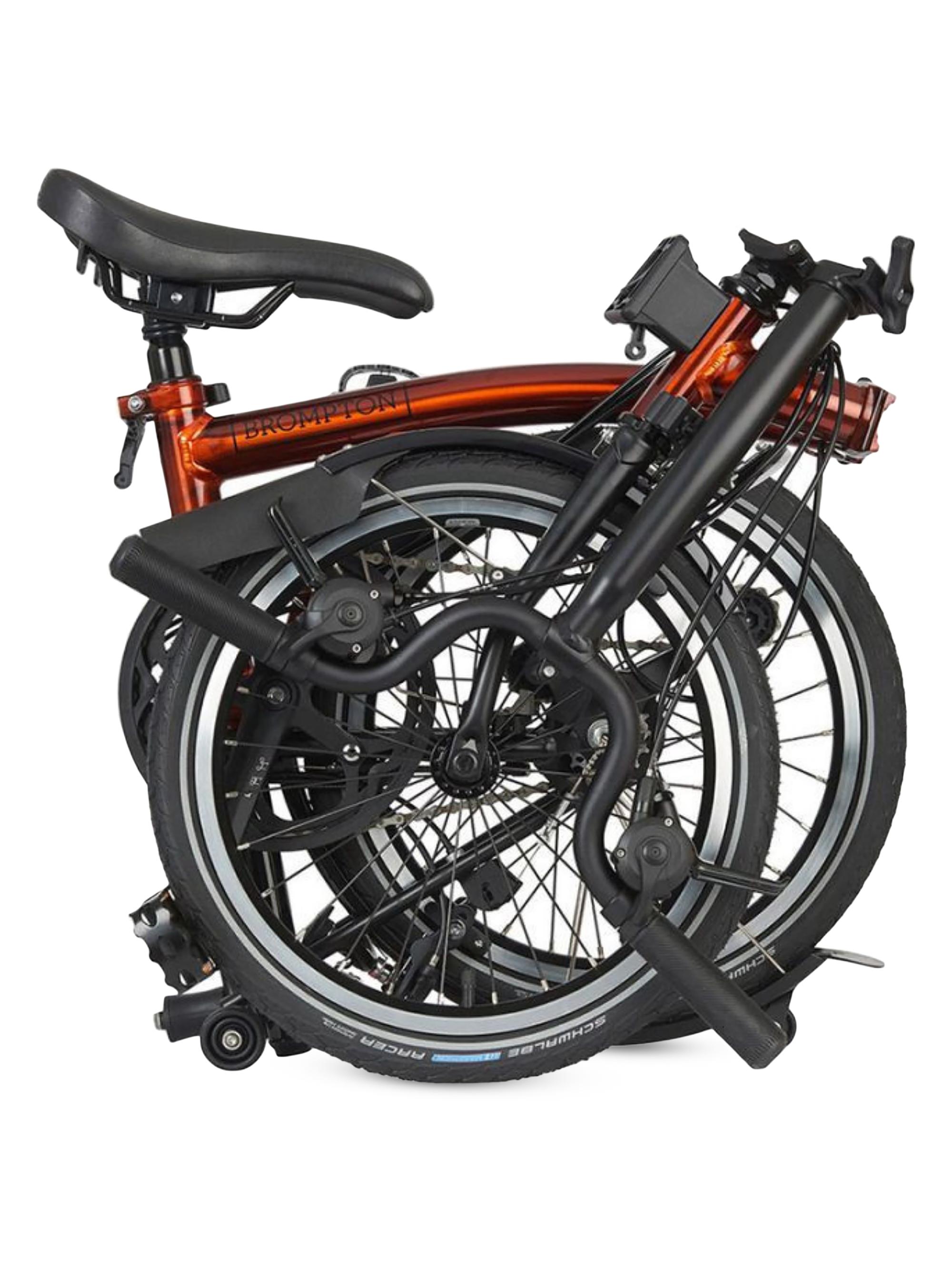 Brompton Bikes C Line Explore 6-Speed Folding Bike - Hot Pink