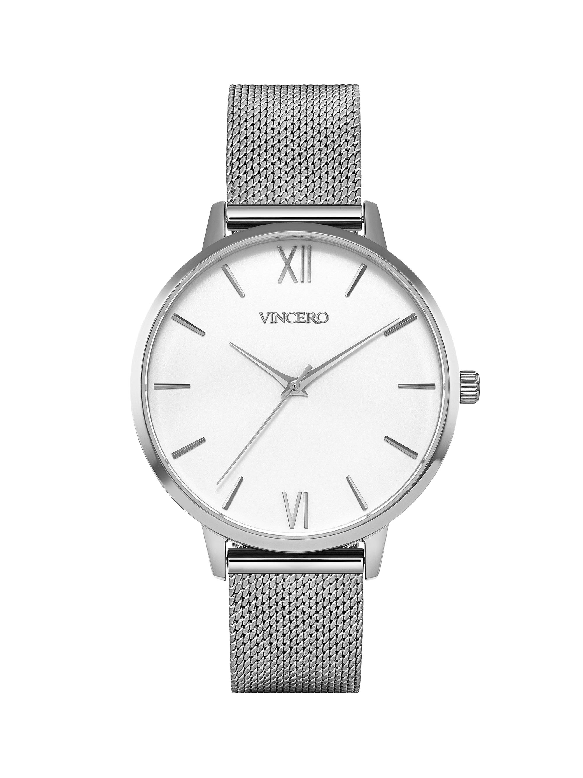 Vincero Women's The Eros Mesh - Silver White