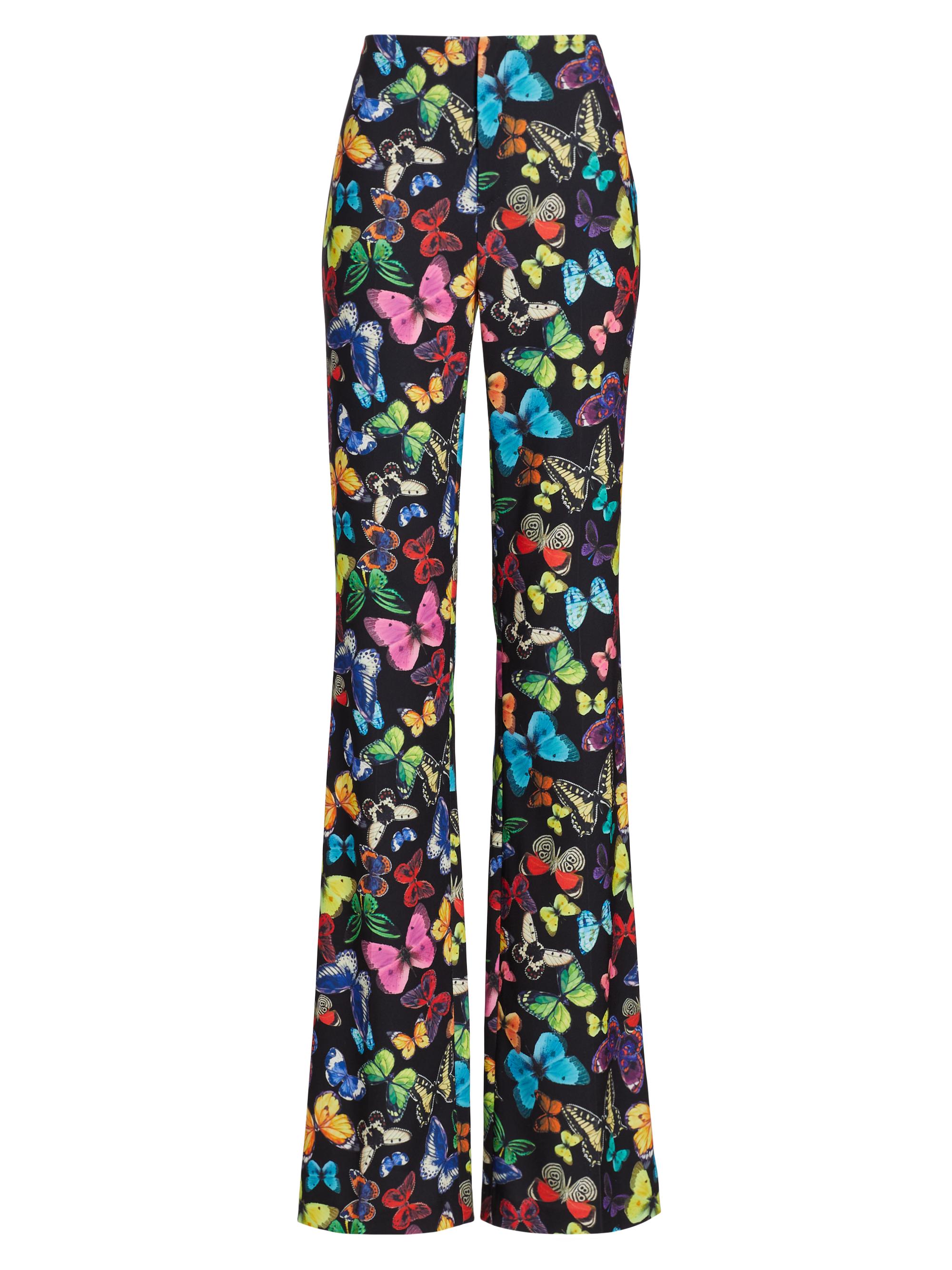 ALICE + OLIVIA Teeny Butterfly Print Pants | Saks Fifth Avenue