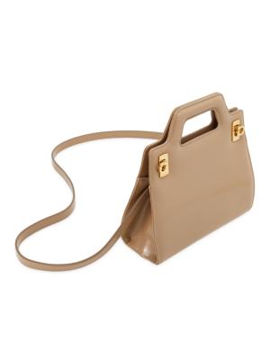 FERRAGAMO - Wanda Mini Leahter Handbag