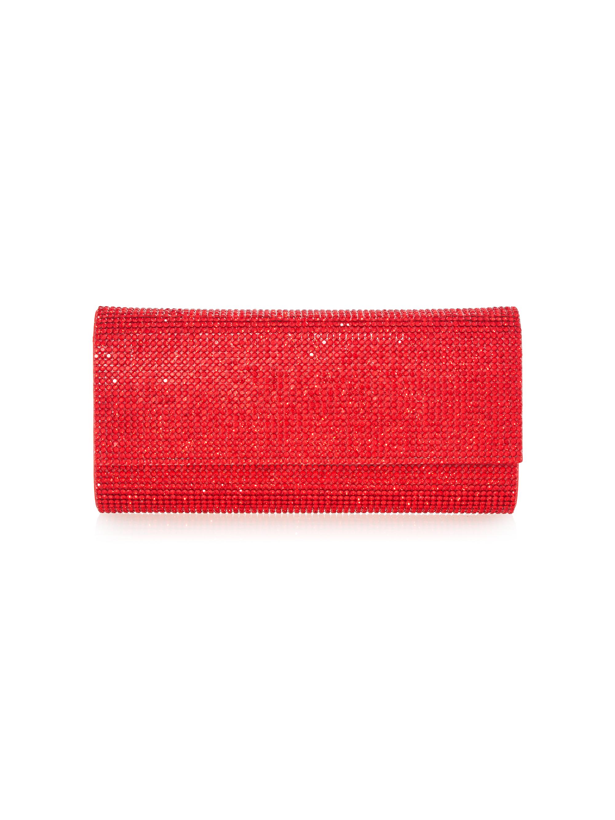Judith Leiber Couture Women's Perry Crystal-Embellished Clutch-On-Chain - Light Sapphire