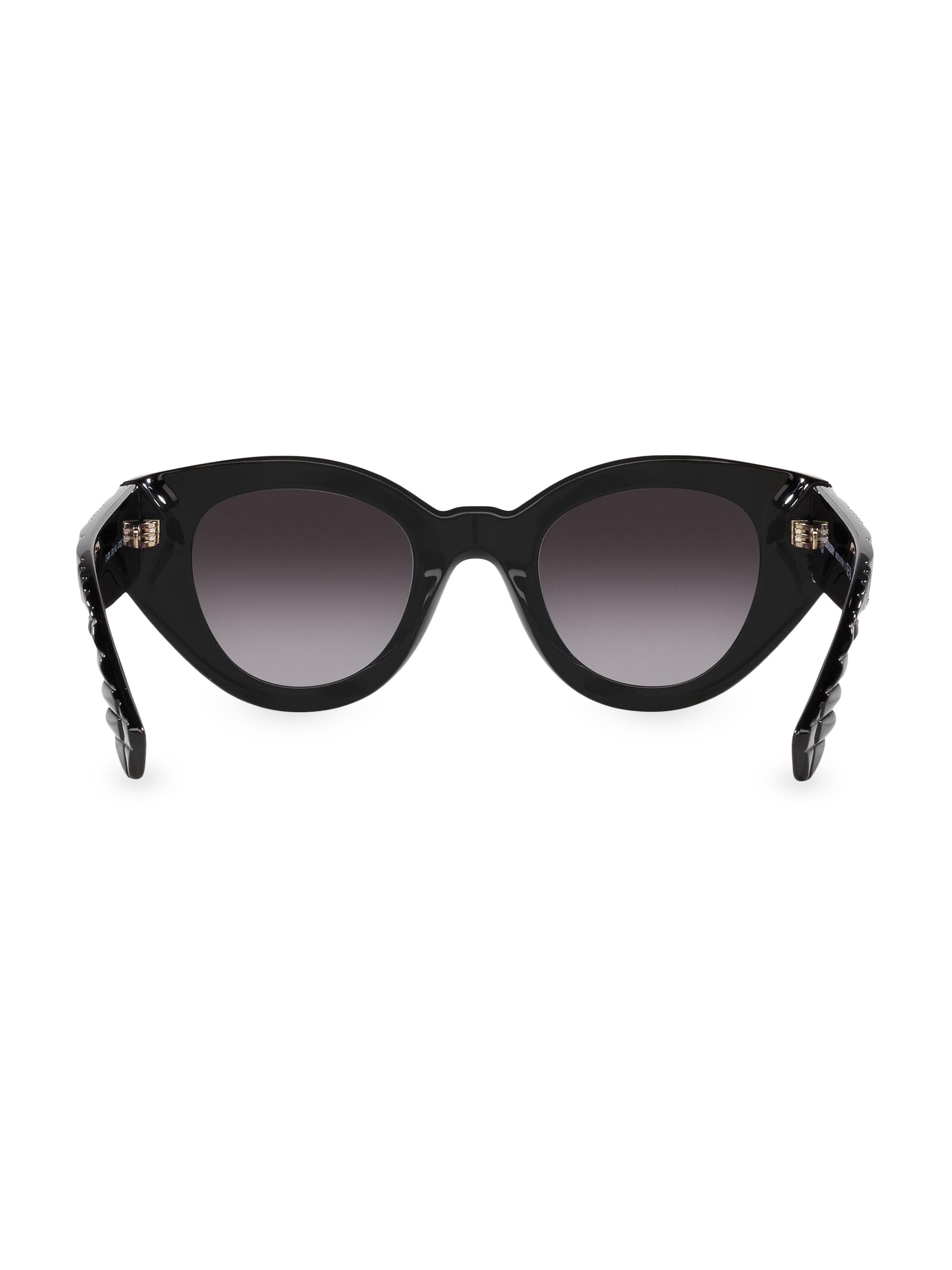 Burberry Meadow 47MM Pantos Sunglasses | Saks Fifth Avenue