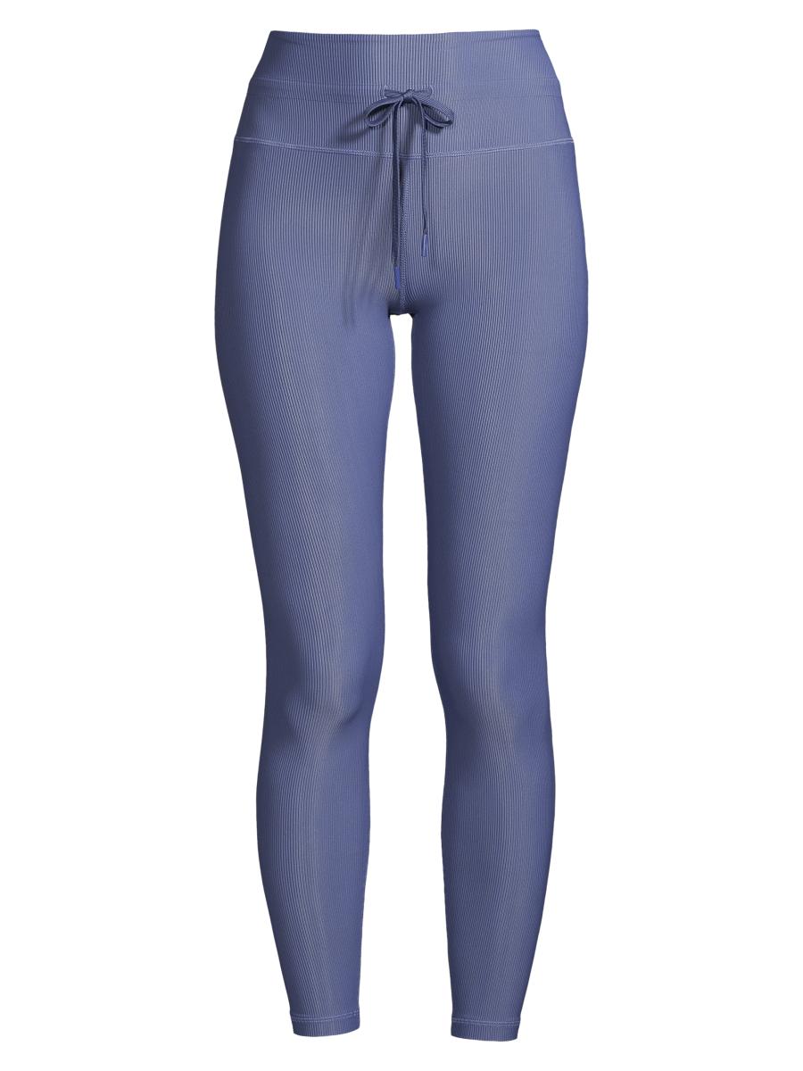 NewL Women Shiny Metallic Sports Leggings Bright Pencil Pant