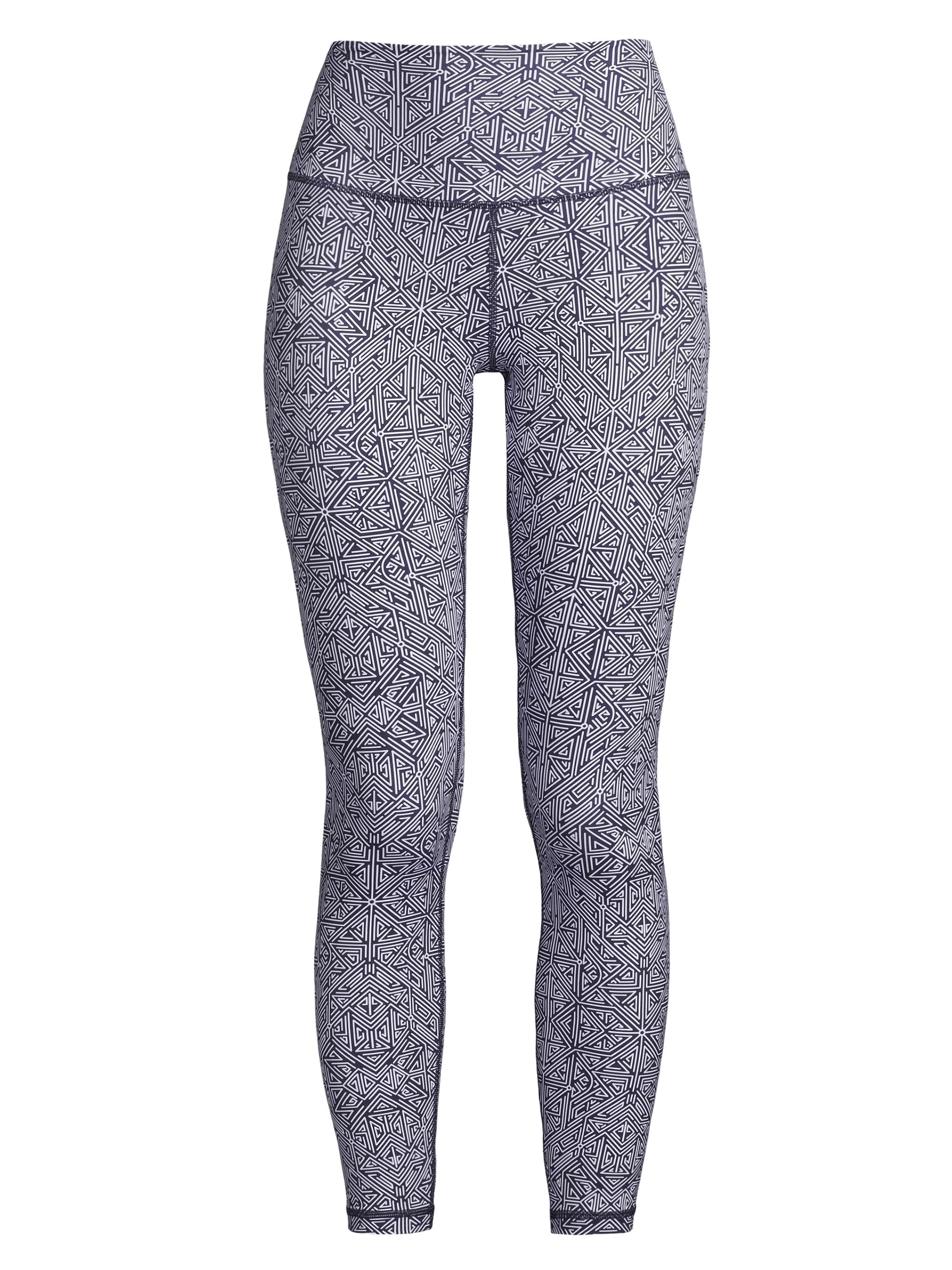 Greyson Women's Luna Labyrinth High-Rise Stretch Leggings - Navy Multi