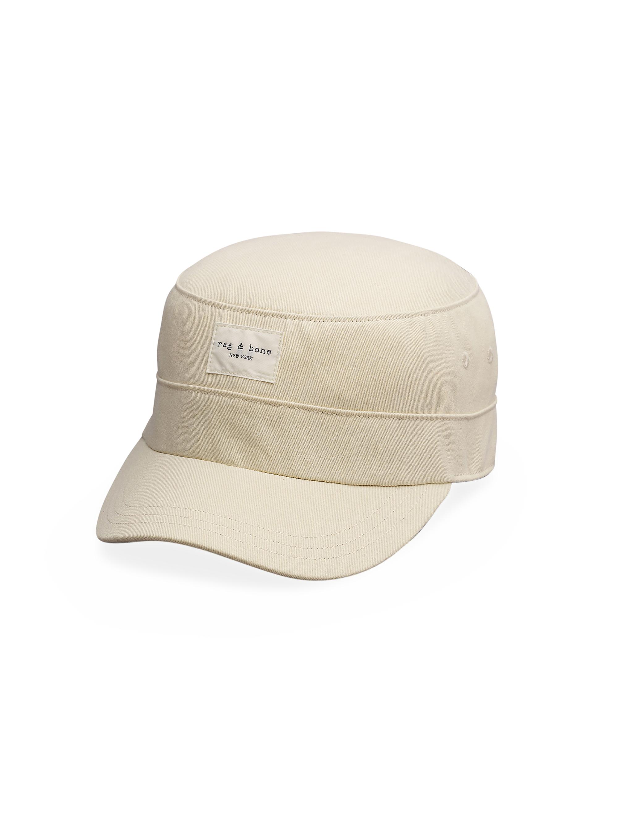 rag & bone Men's Addison Baseball Cap - Parchment