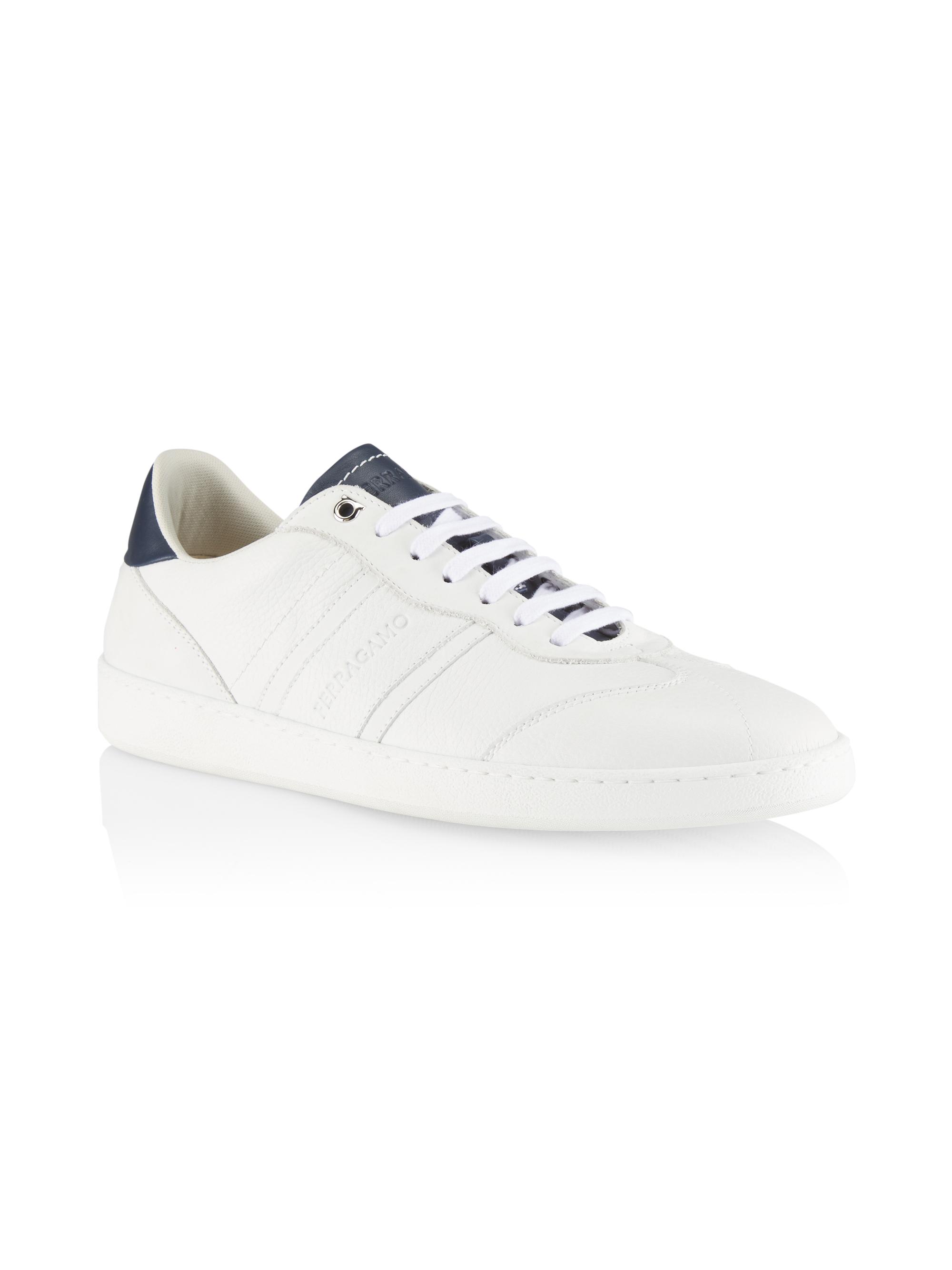 FERRAGAMO Achille 1 Low-Top Sneakers | Saks Fifth Avenue