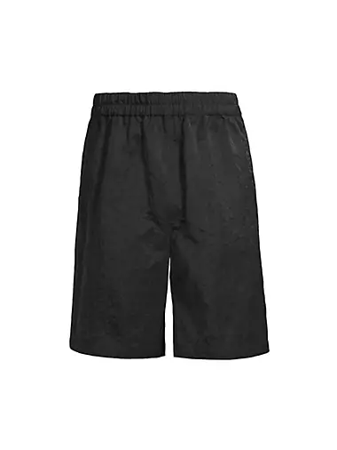 High-Rise Boxer Shorts