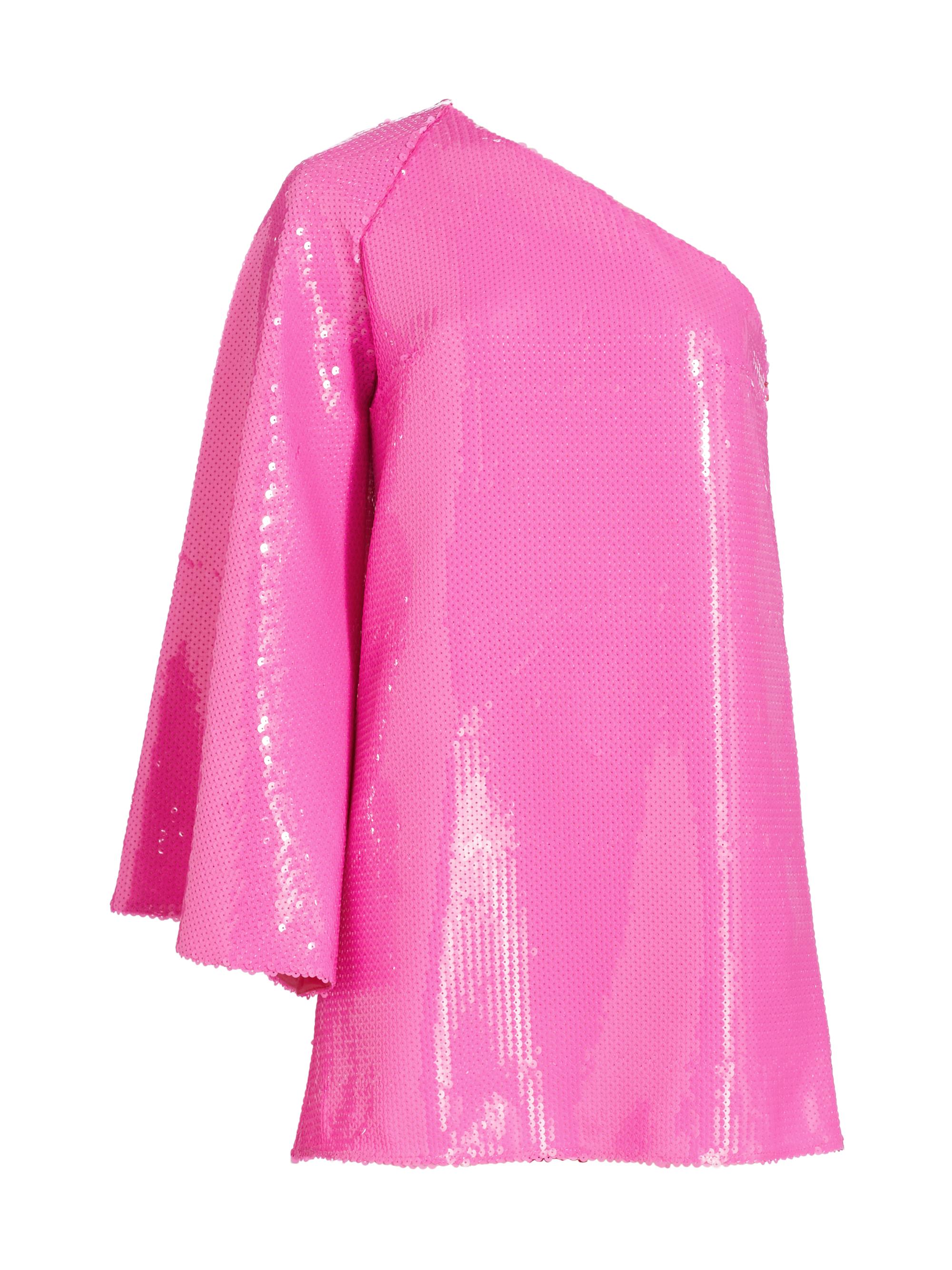 Borgo de Nor Women's Vida Sequined One-Shoulder Minidress - Fuschia