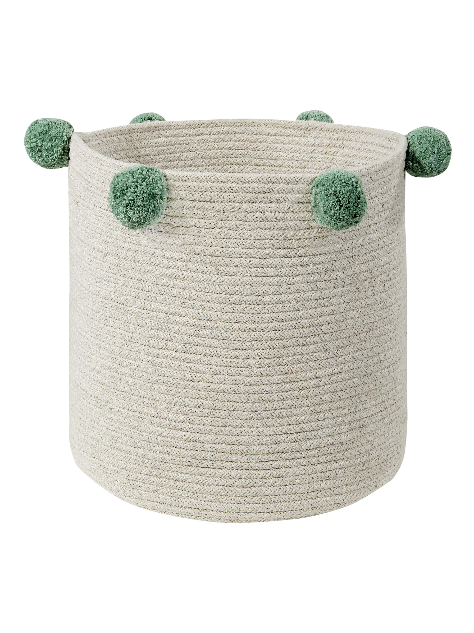 Lorena Canals Basket Bubbly Natural-Green