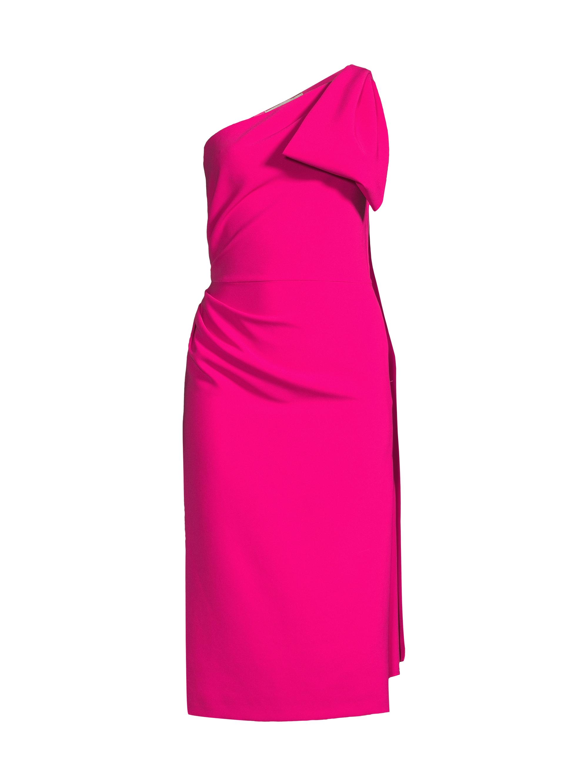 Sachin & Babi Women's Miranda One-Shoulder Sash Midi-Dress - Passion Fruit