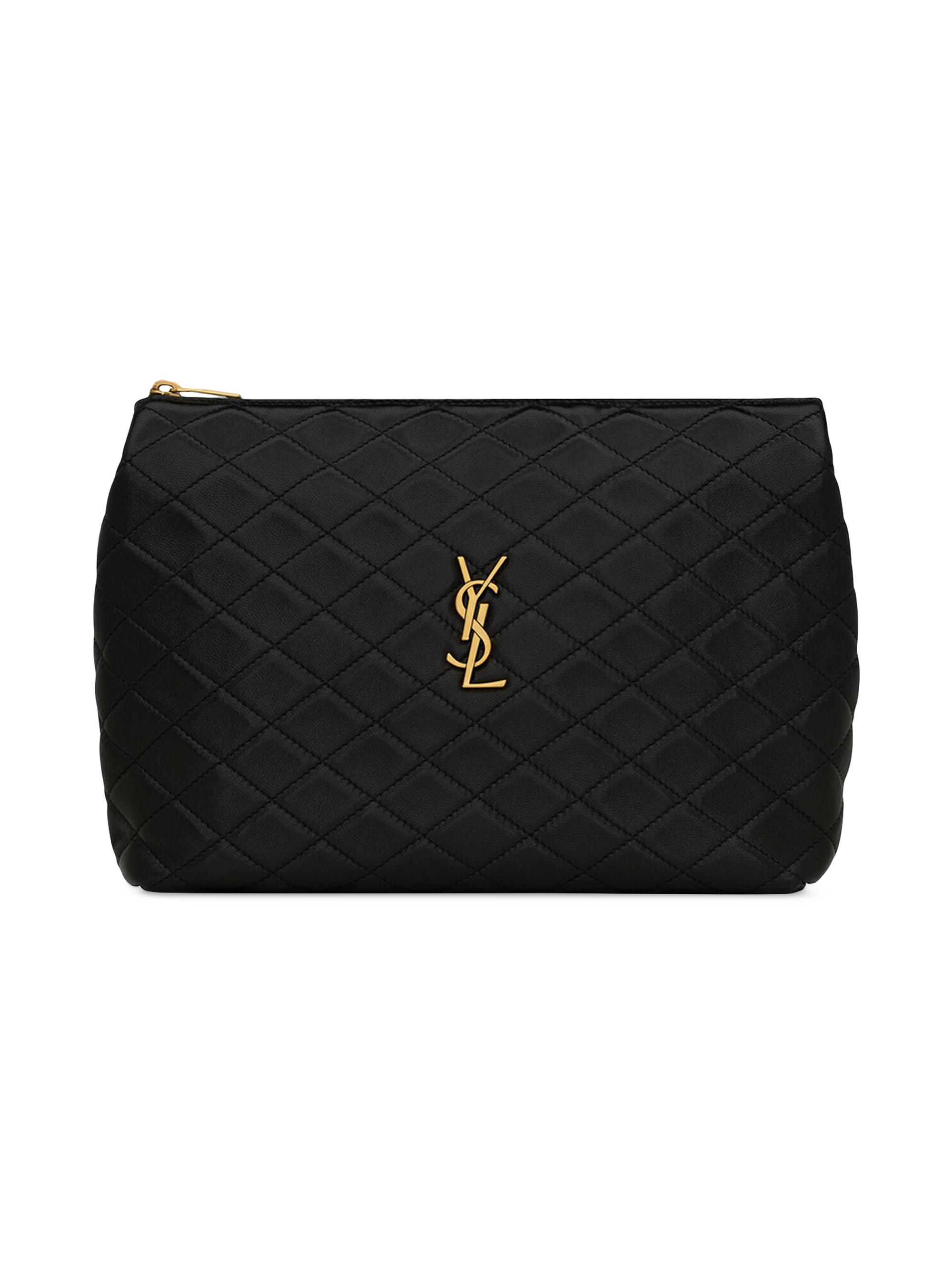 Saint Laurent Cassandre Large Envelope Pouch In Nylon | Saks Fifth