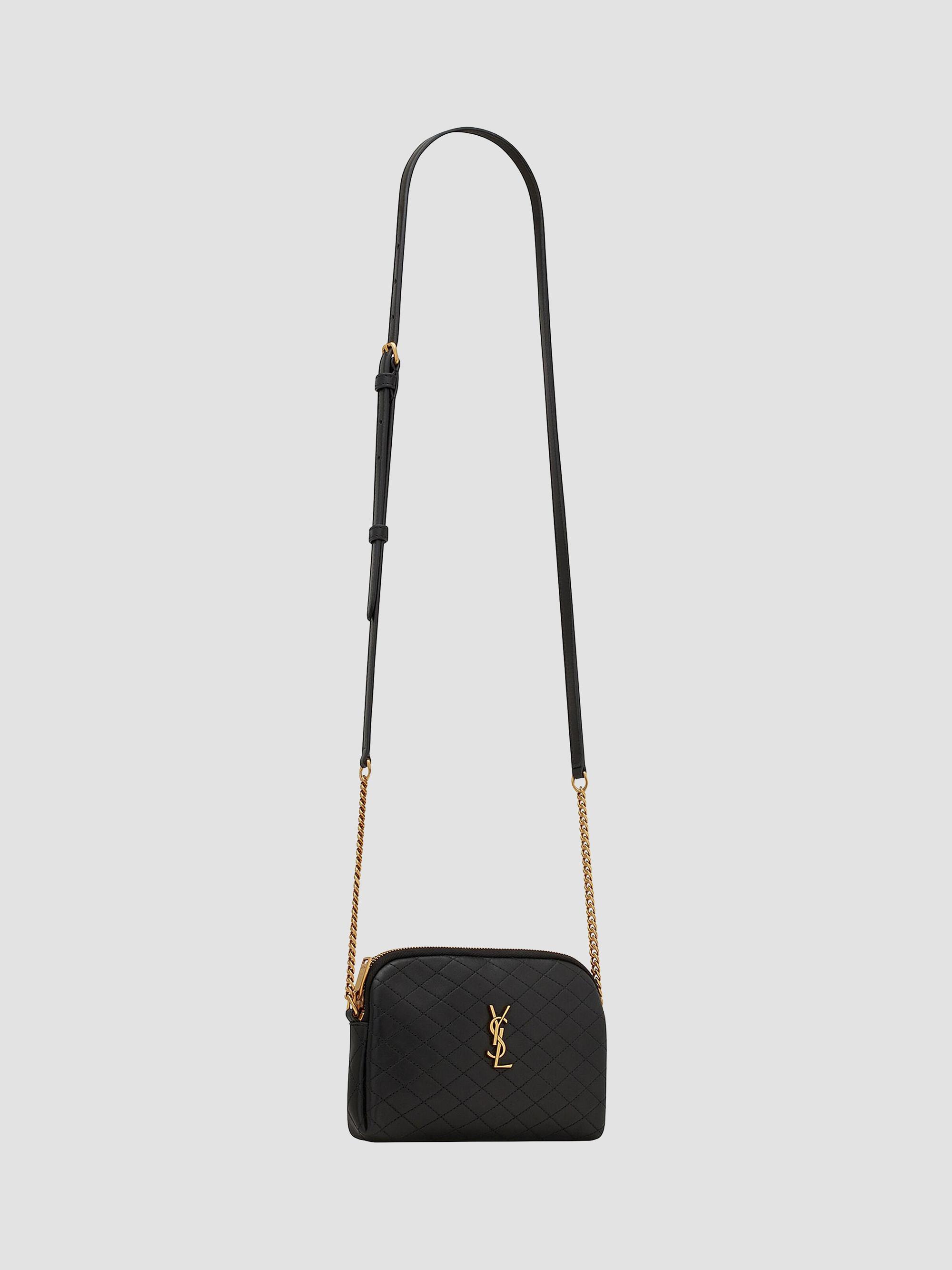 Saint Laurent Gaby Zipped Pouch in Quilted Lambskin | Saks Fifth