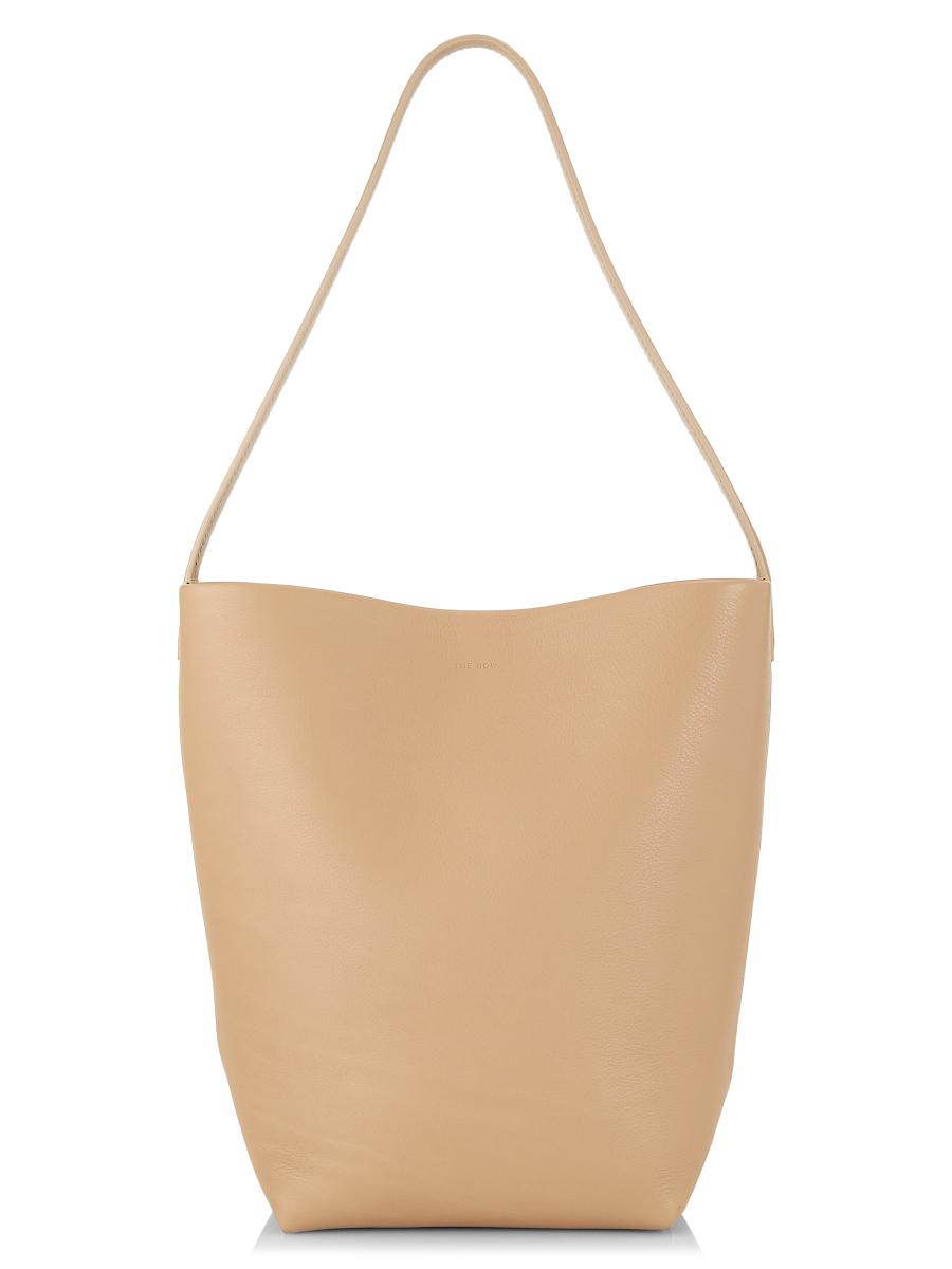 The Row Medium N/S Park Leather Tote | Saks Fifth Avenue