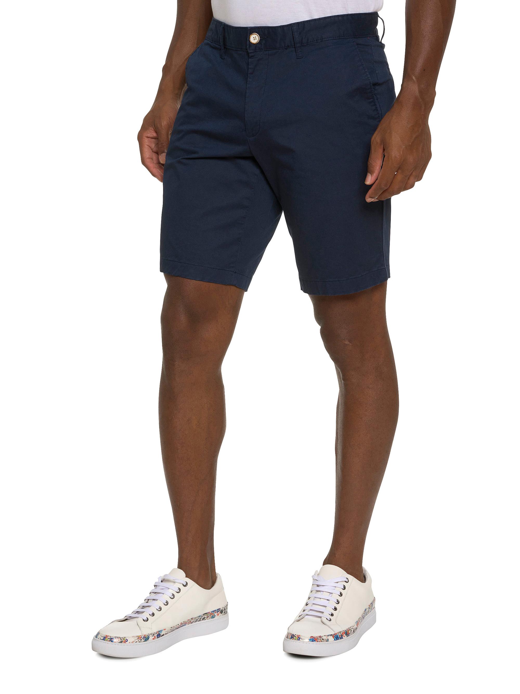 Robert Graham Men's Lonestar Woven Shorts - Navy