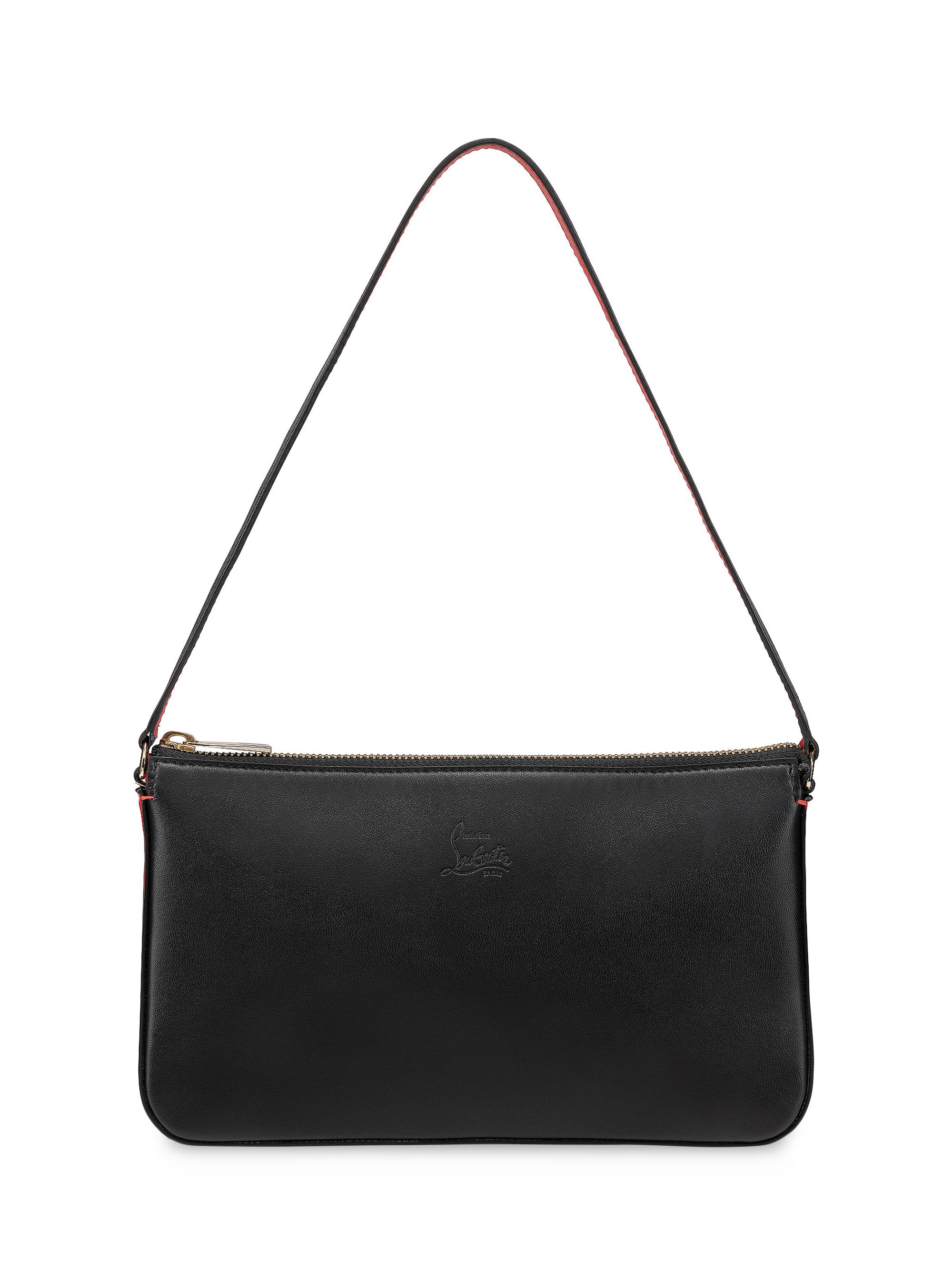 Christian Louboutin Women's Loubila Nappa Leather Shoulder Bag - Black