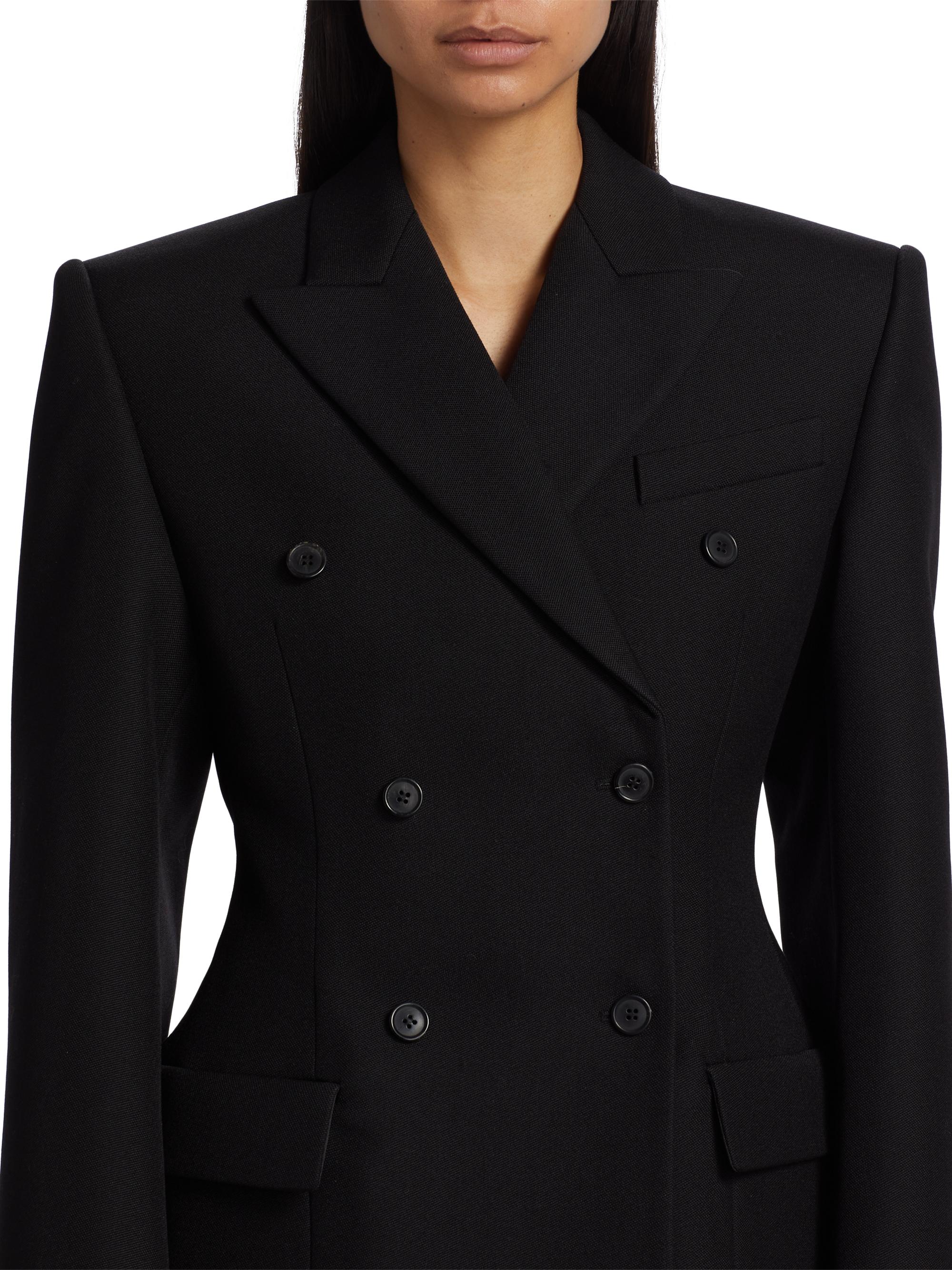 Double-Breasted Contour Blazer Saks Fifth Avenue