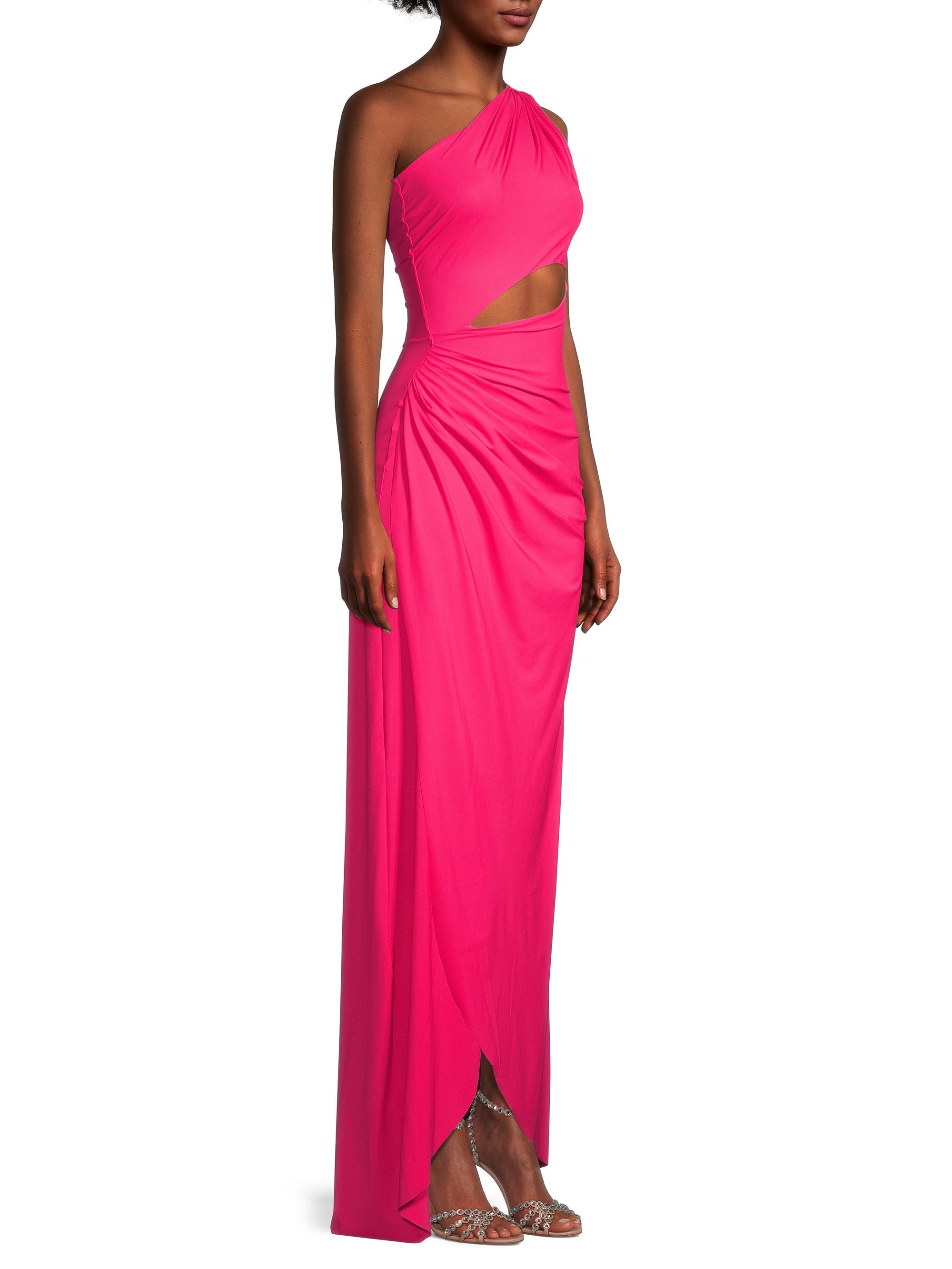 zelmira linen dress Chiara Boni La Petite Robe Zelmira One-Shoulder Dress
