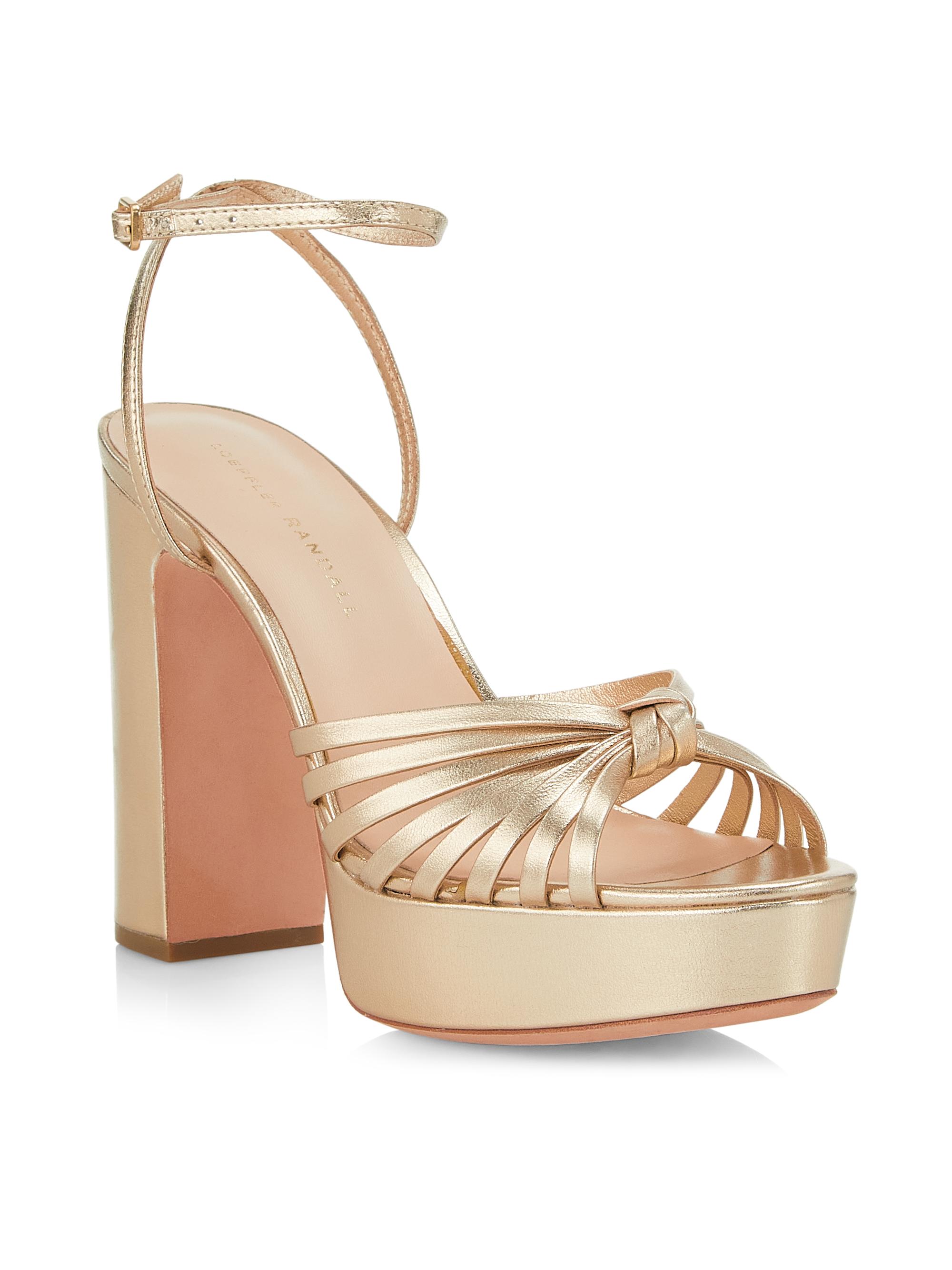 Rivka Champagne Knot Platform Sandal main image 1