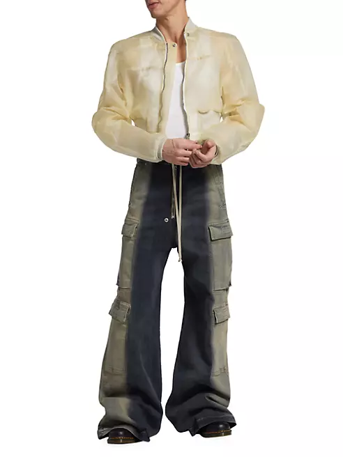 Shop Rick Owens Double Cargo Jumbo Denim Pants | Saks Fifth Avenue