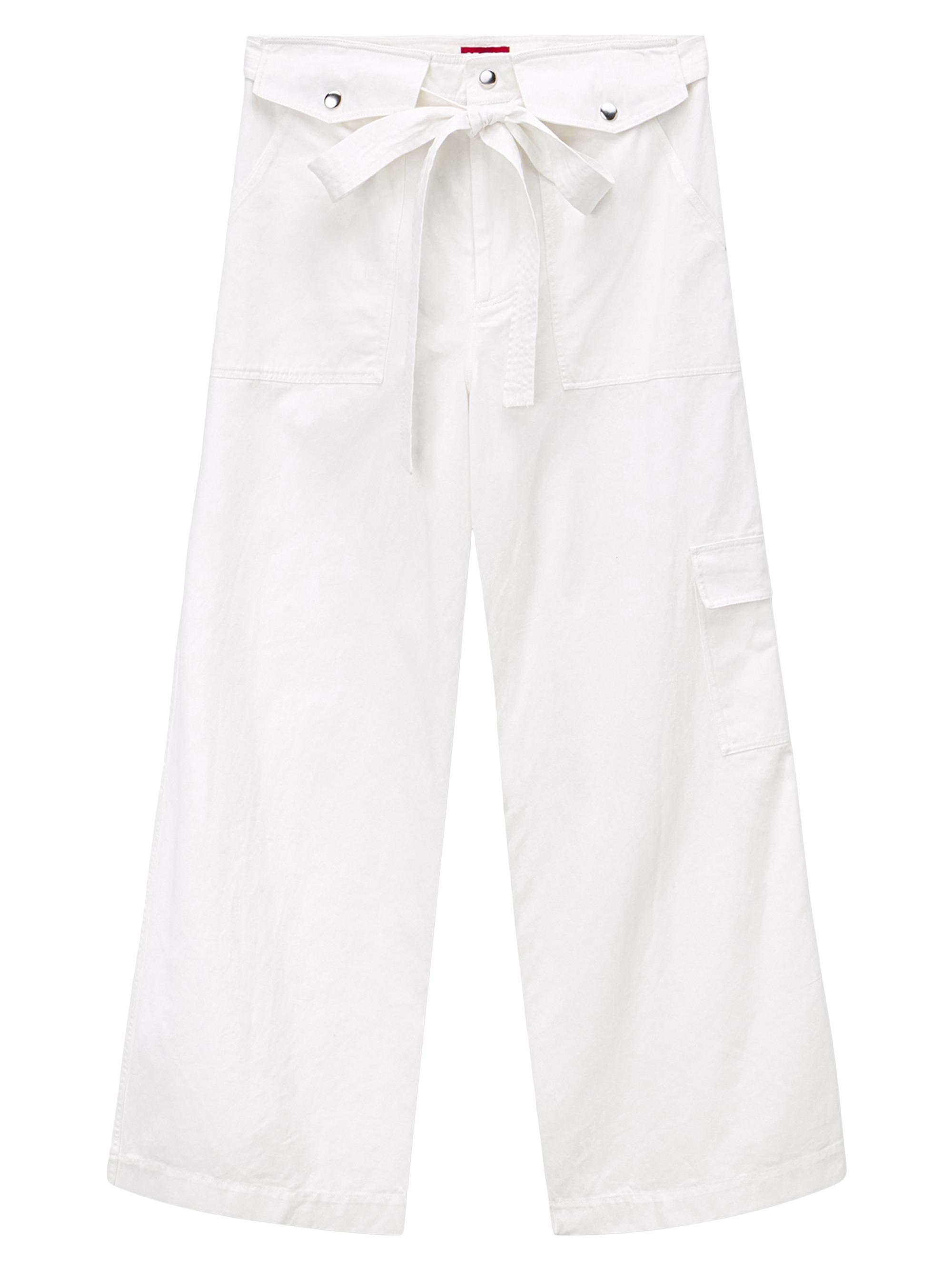 Staud Women's Brayden Cotton Wide-Leg Pants -