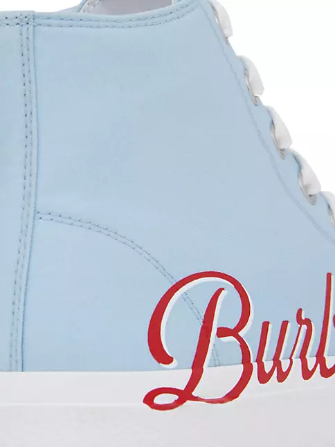 Shop Burberry Little Kid's & Kid's Mini Larkhall High-Top Sneakers