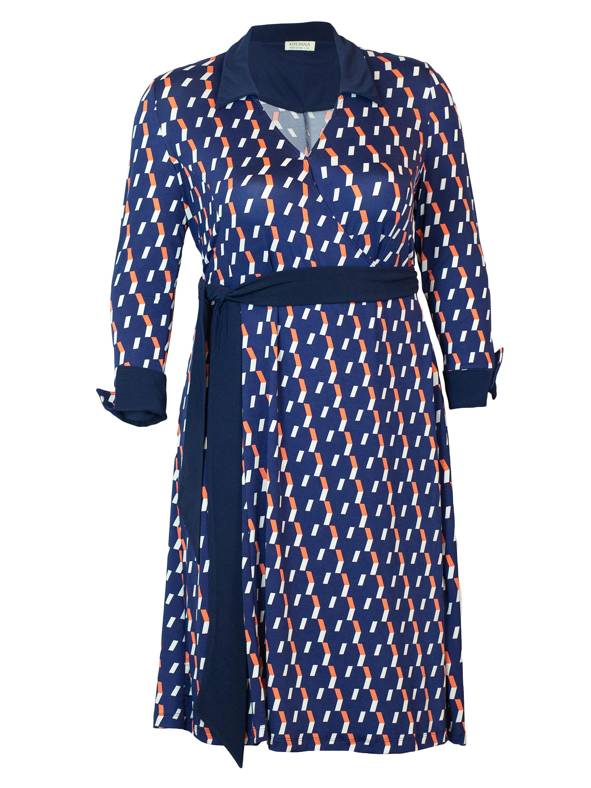 white christmas dresses Kiyonna- Essential Wrap Dress main image 1