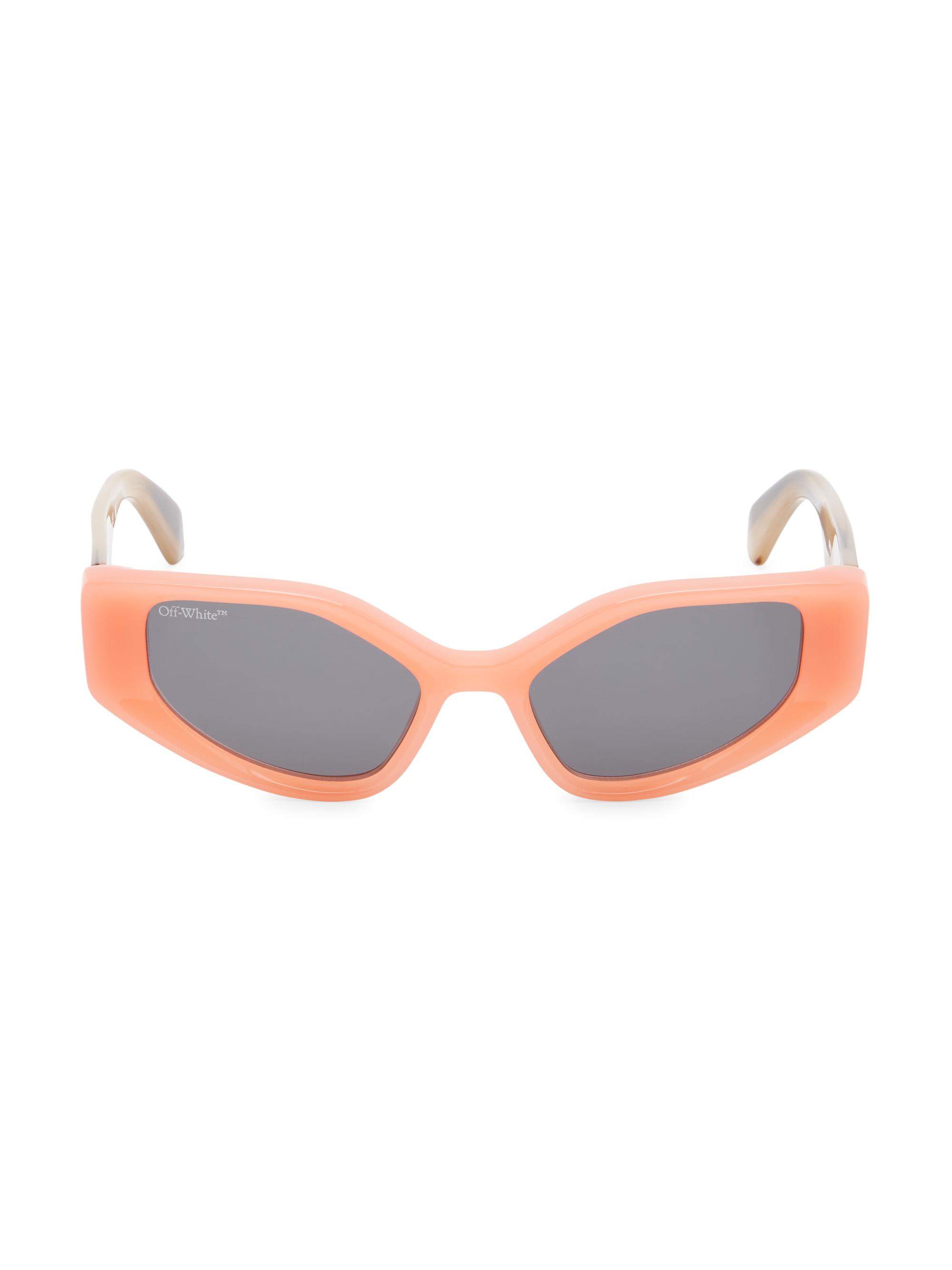 新品未使用 OFF-WHITE CAT EYE SUGLASSES Off-White Memphis 55MM Cat-Eye Sunglasses | Saks Fifth Avenue
