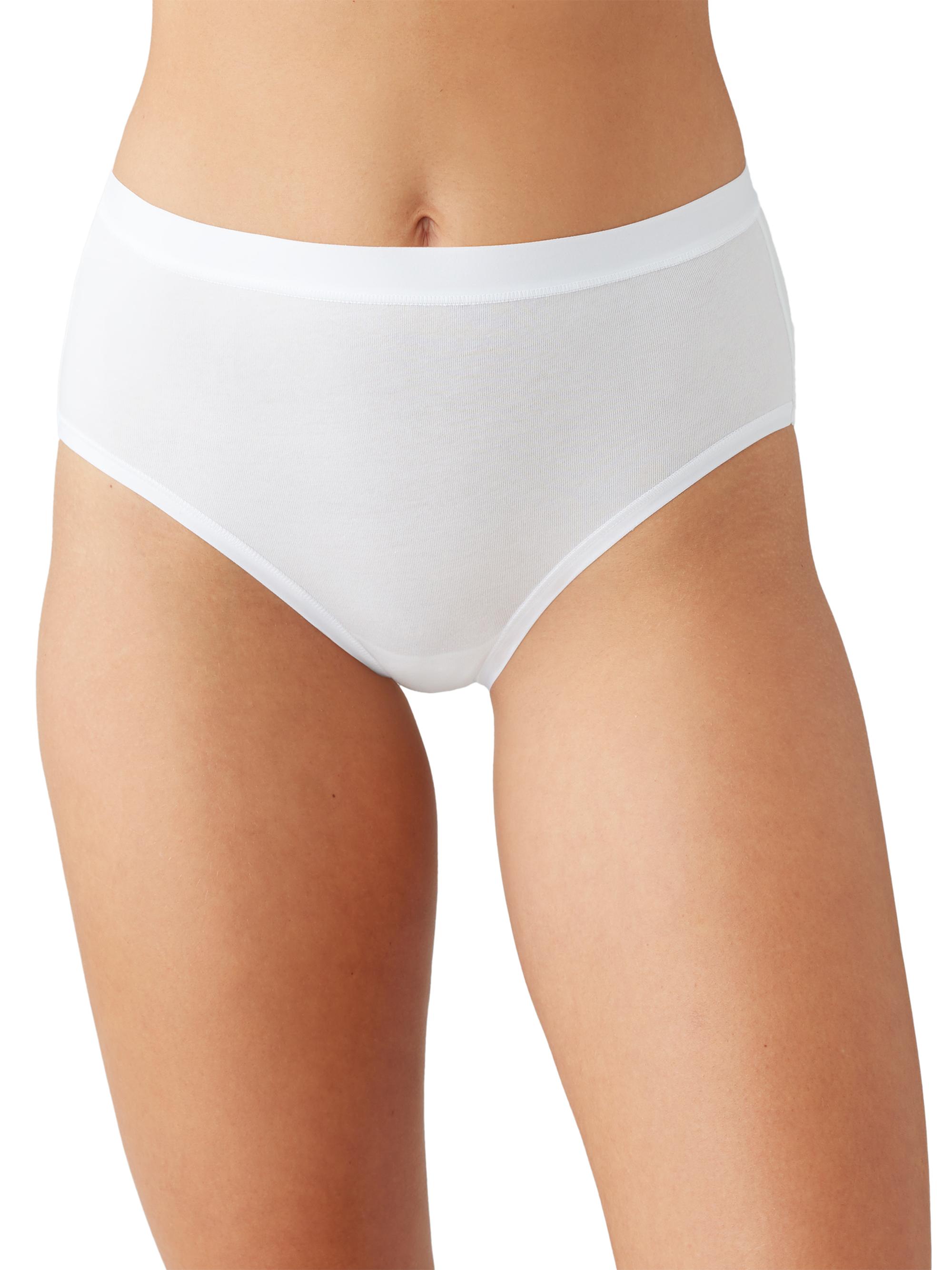 Wacoal Women's Understated Cotton Brief - White