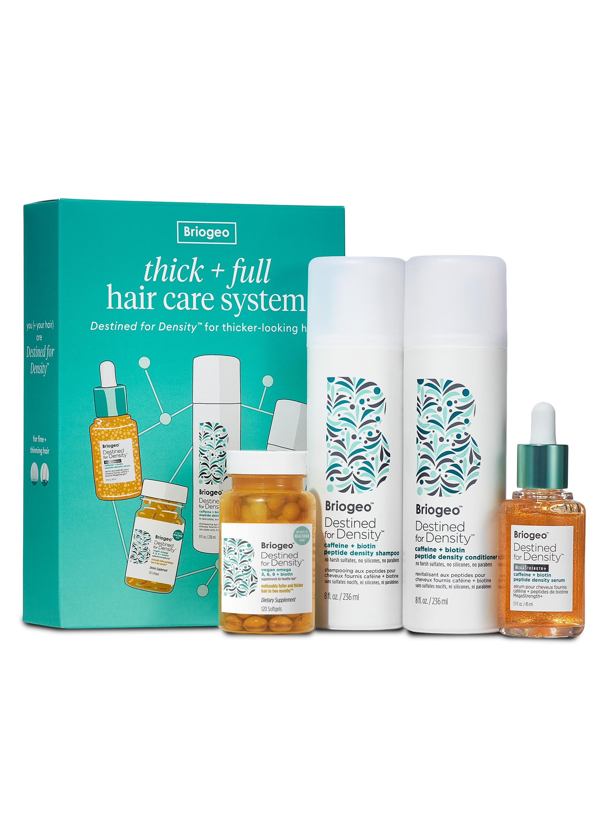 Briogeo Women's Destined For Density Thick + Full 4-Piece Hair Care Value Set For Thicker-Looking Hair