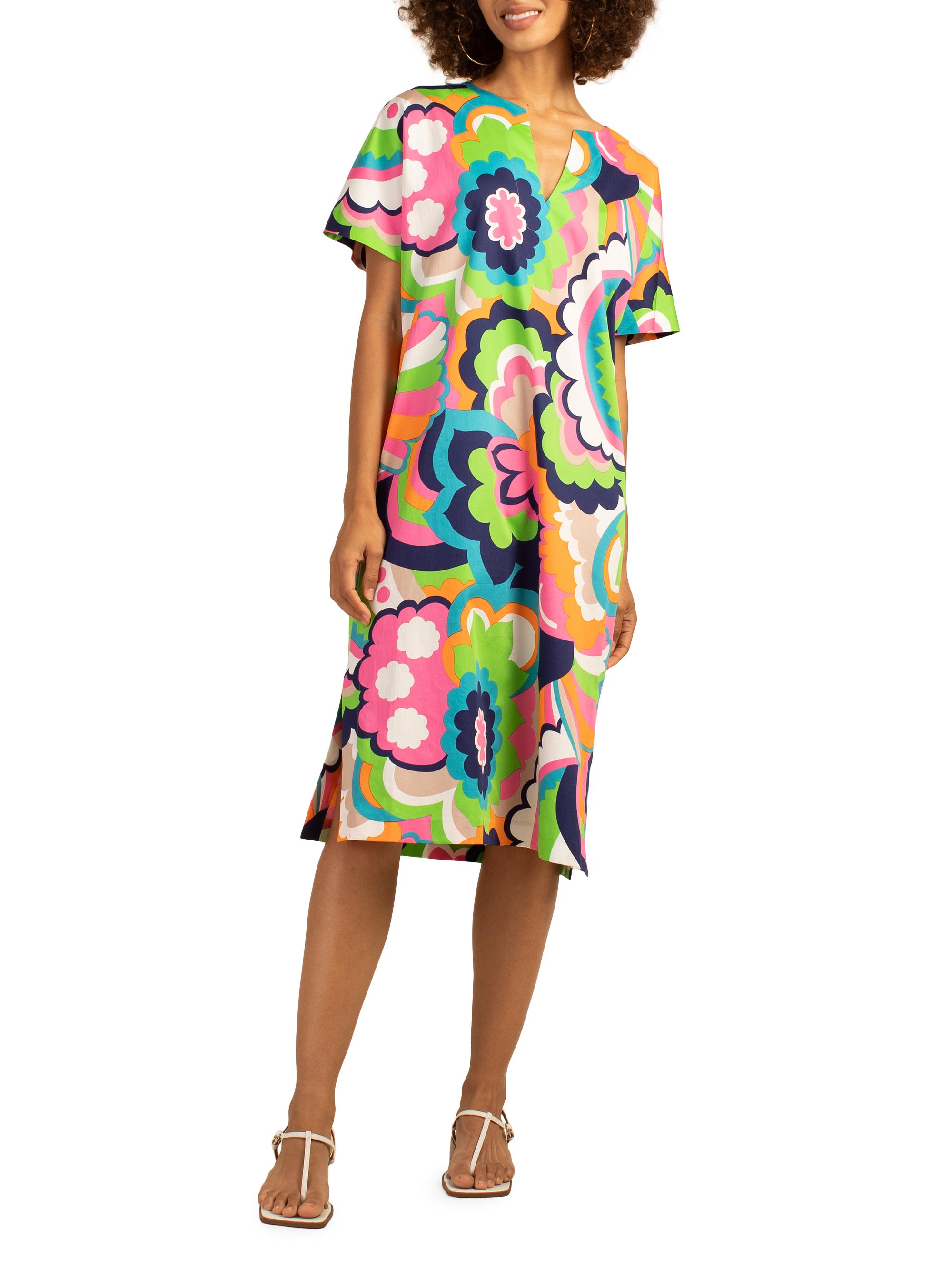 Trina Turk Honolulu Printed Cotton Dress | Saks Fifth Avenue