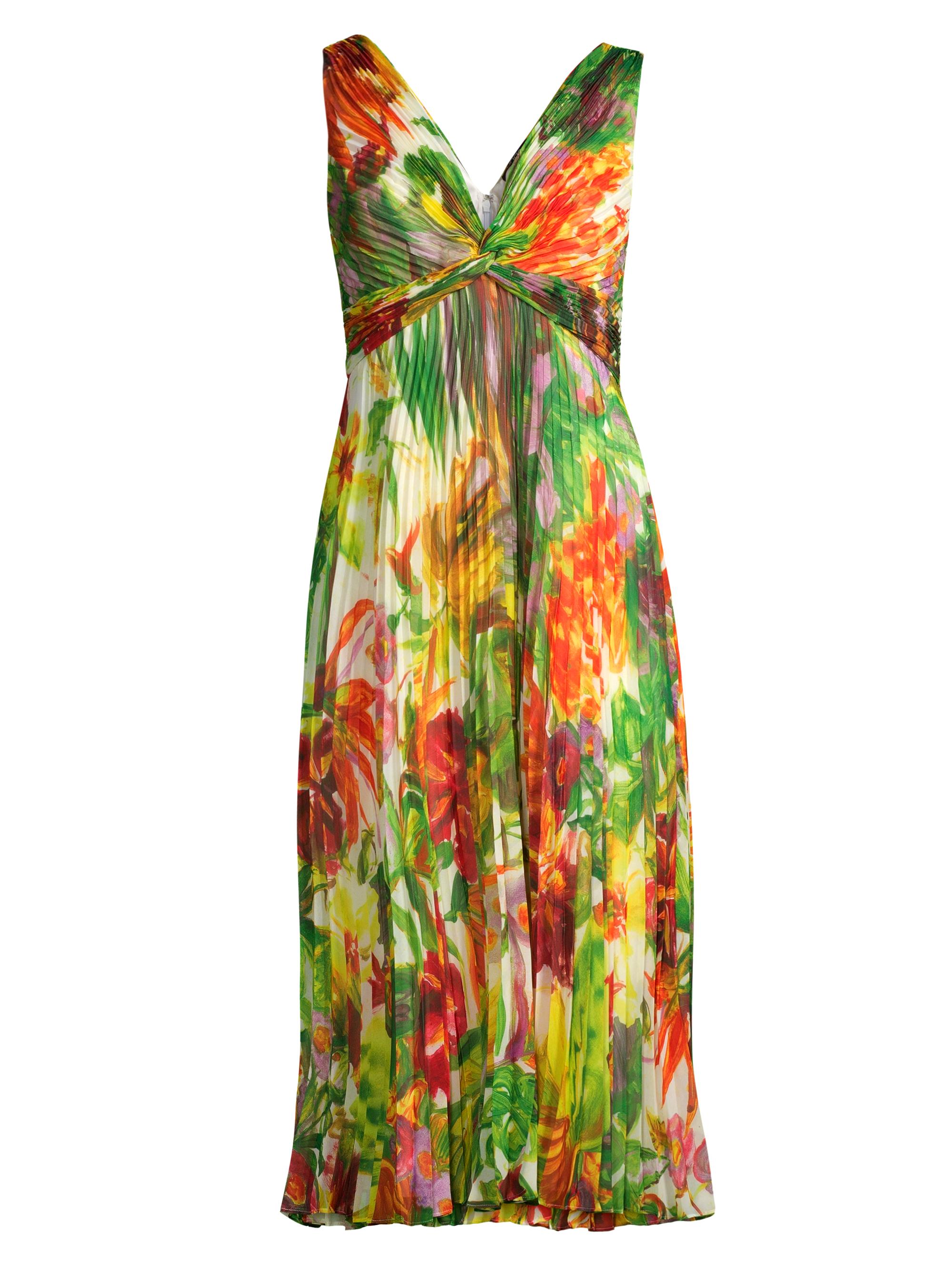 new look split detail midi dress in red floral pattern Petal and Pup Women's Patricia Maxi Dress