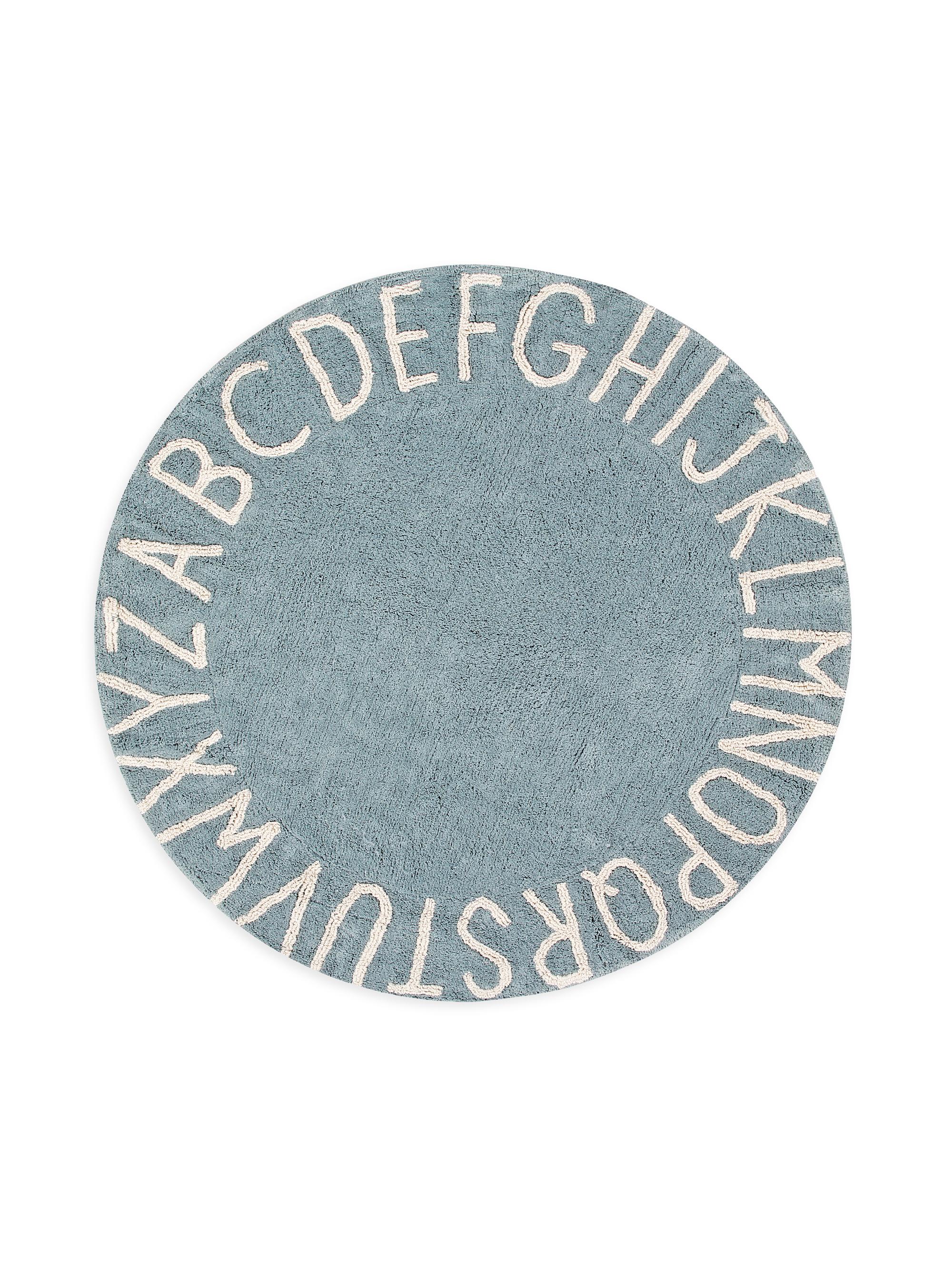 Lorena Canals Round ABC Vintage Rug