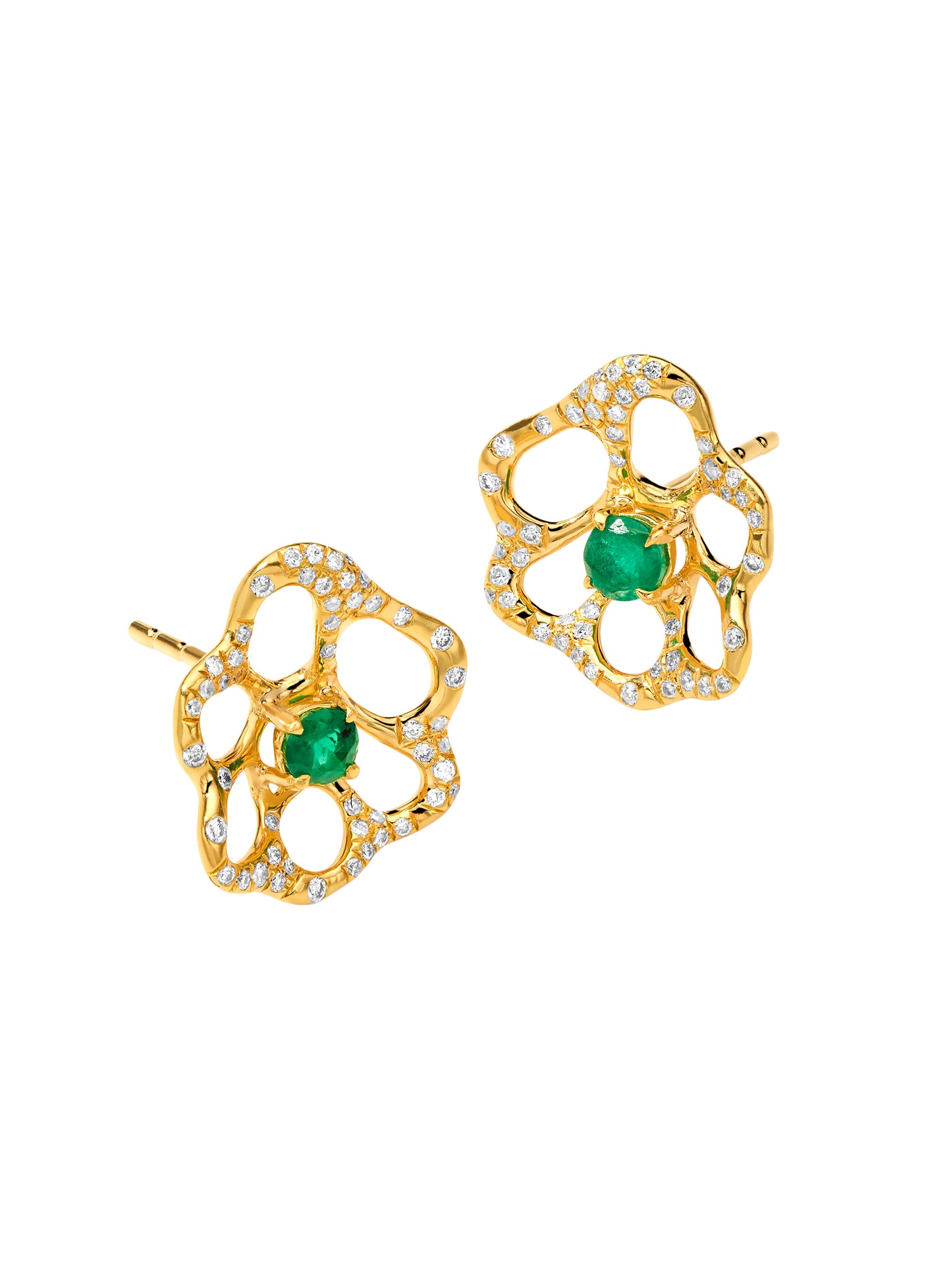 CAREERING STARDUST (18K） DELUXE 「STARDUST 」 18K製 ピアス