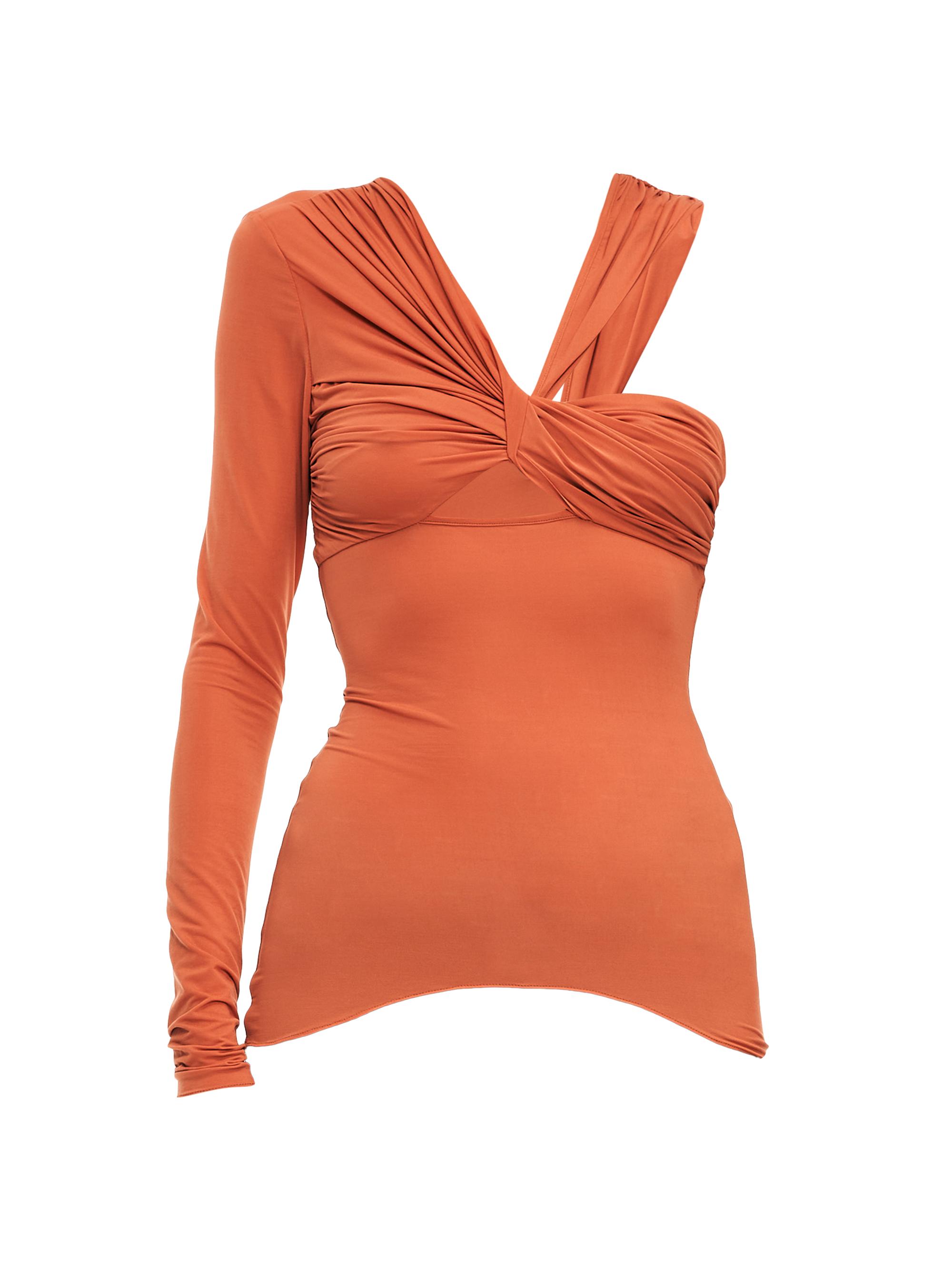 Nensi Dojaka Women's One-Shoulder Top - Autumn Glaze