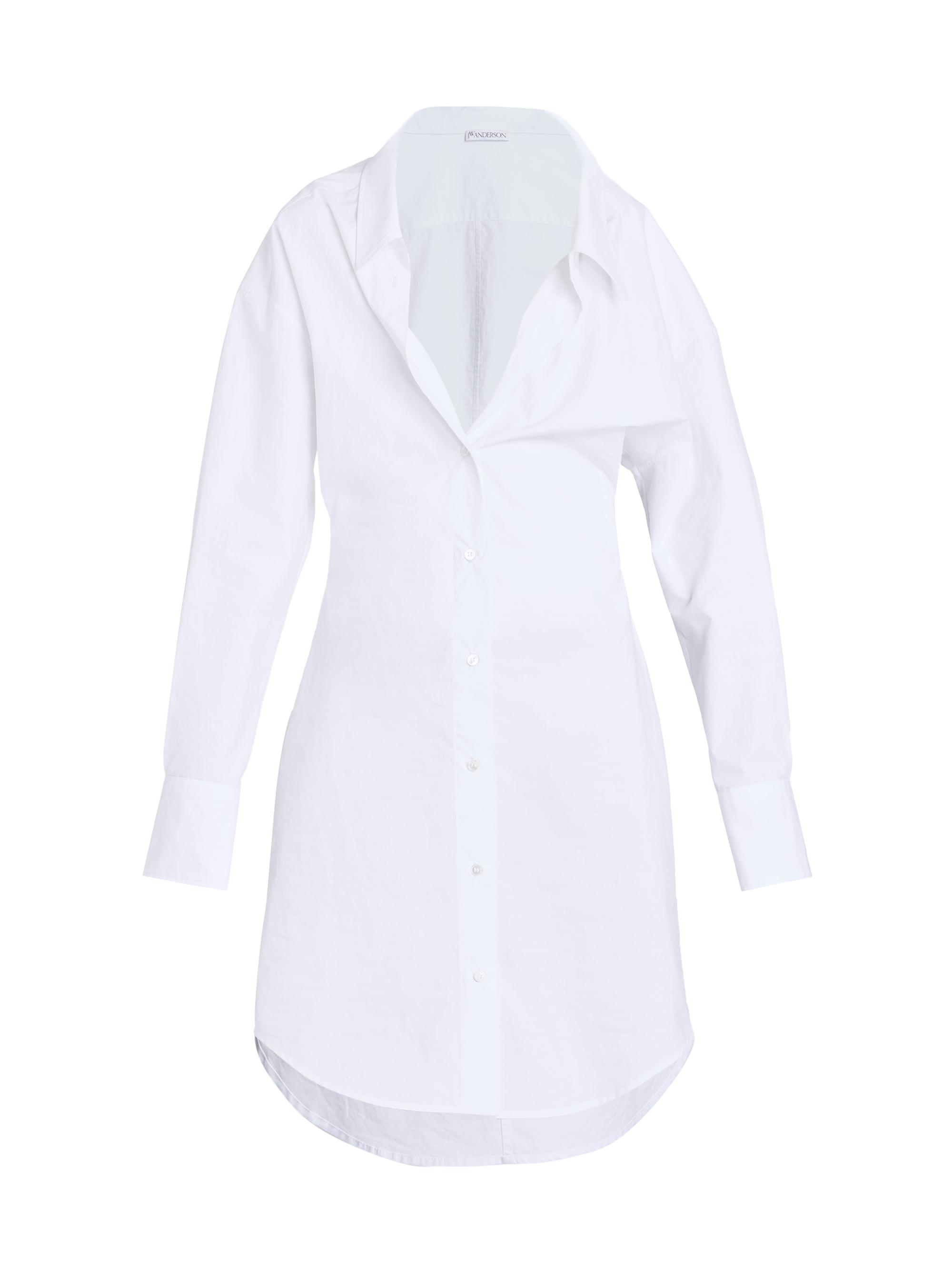 JW Anderson Women's Lace Detail Shirtdress - White