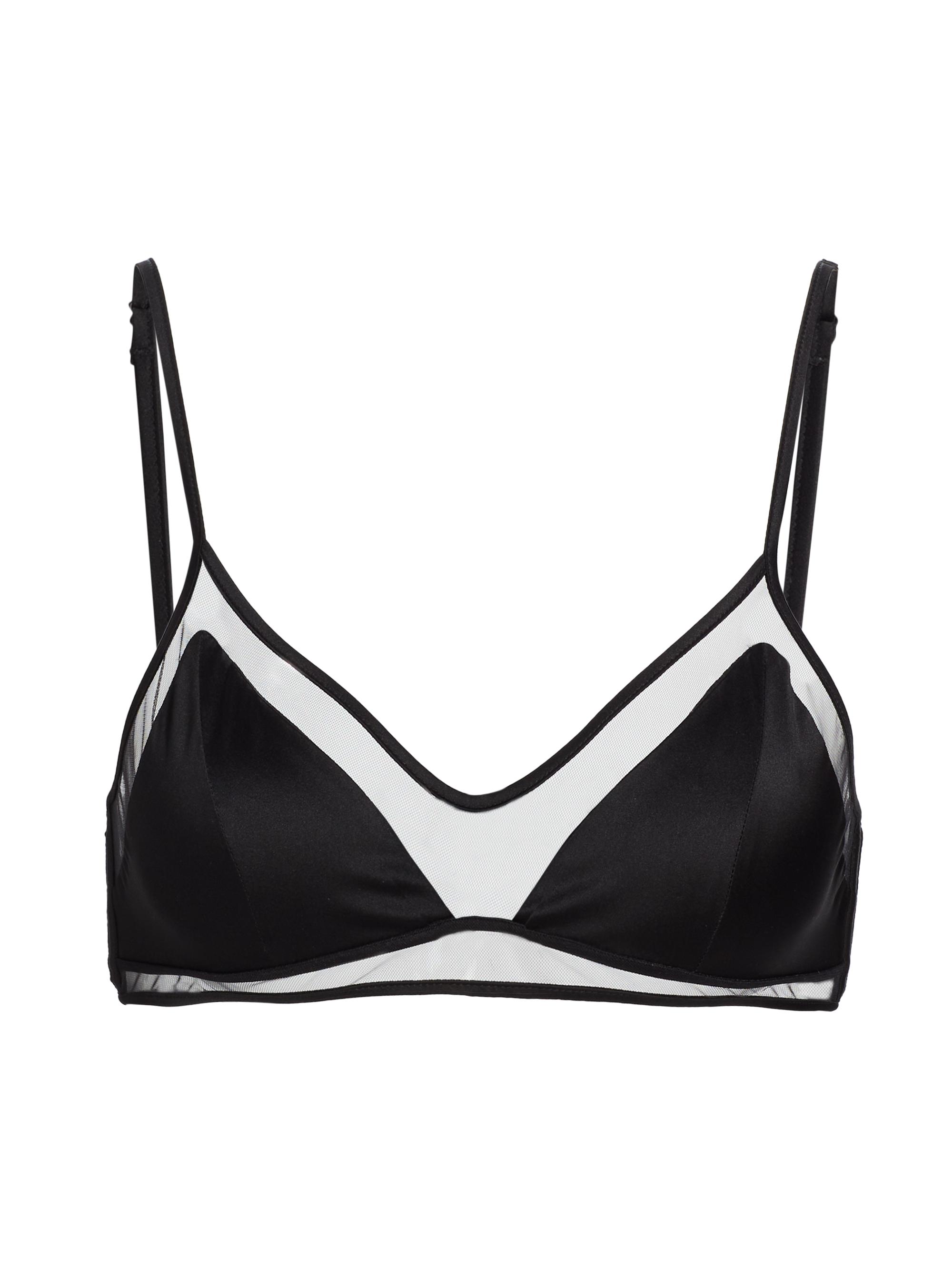 Kiki de Montparnasse Women's Peep Show Soft Bra - Black
