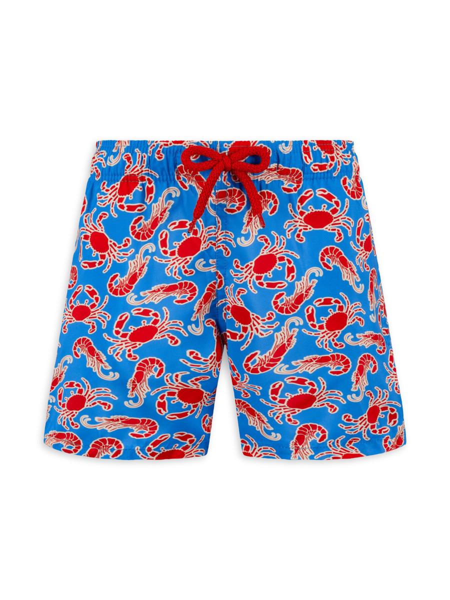 Vilebrequin Little Boy's & Boy's Crab 'N' Shrimp Swim Trunks