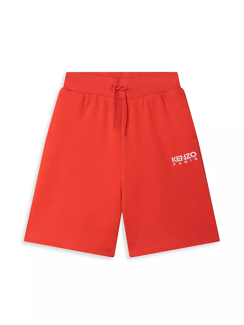 Shop Kenzo Little Boy's & Boy's Bermuda Logo Shorts | Saks Fifth 