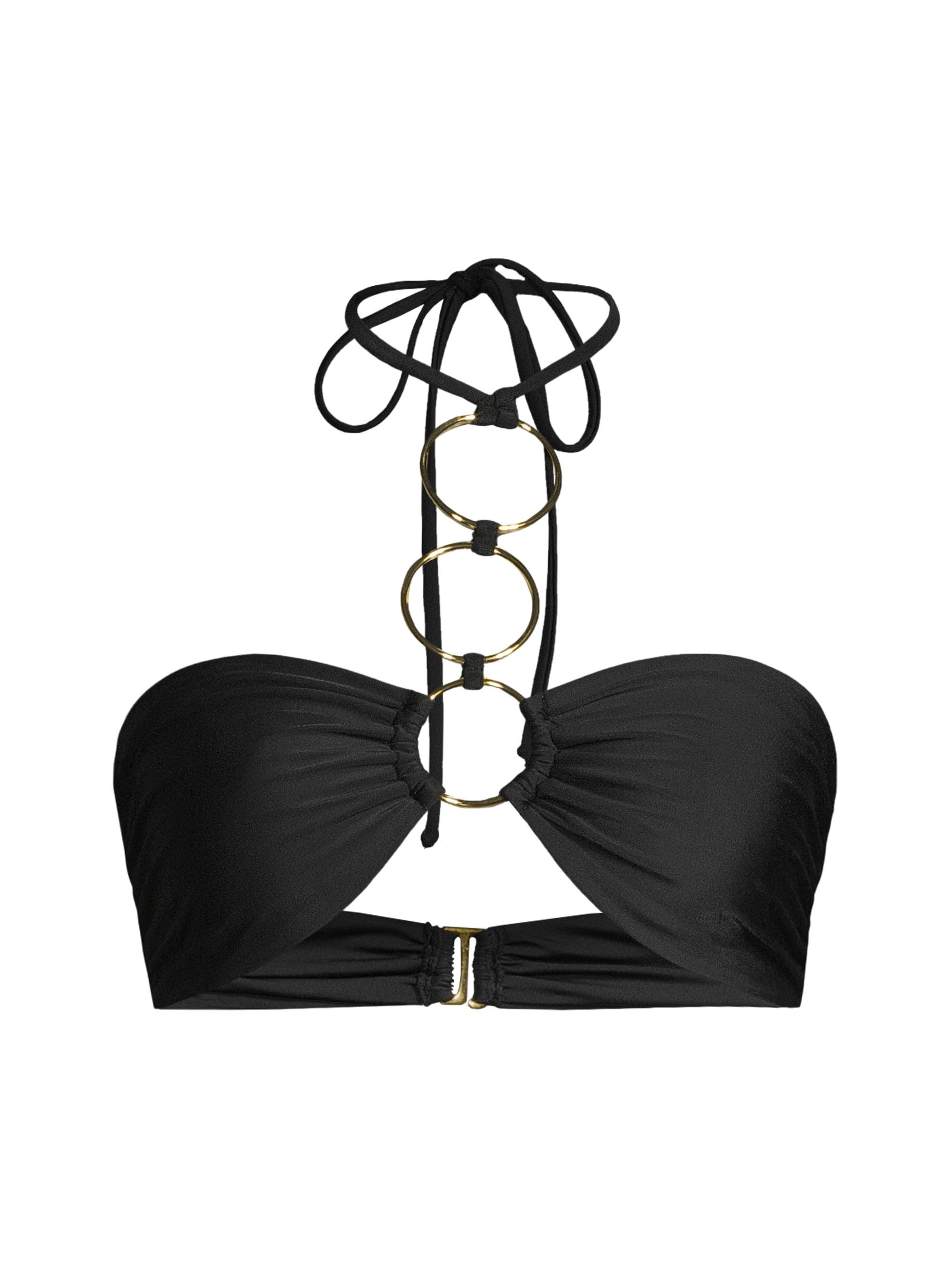 Ramy Brook Women's Pearl Bikini Top - Black