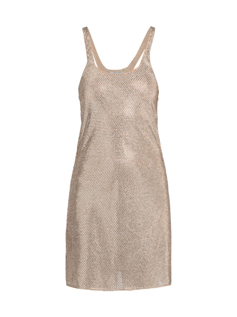 Stella McCartney Crystal-Embellished Minidress | Saks Fifth