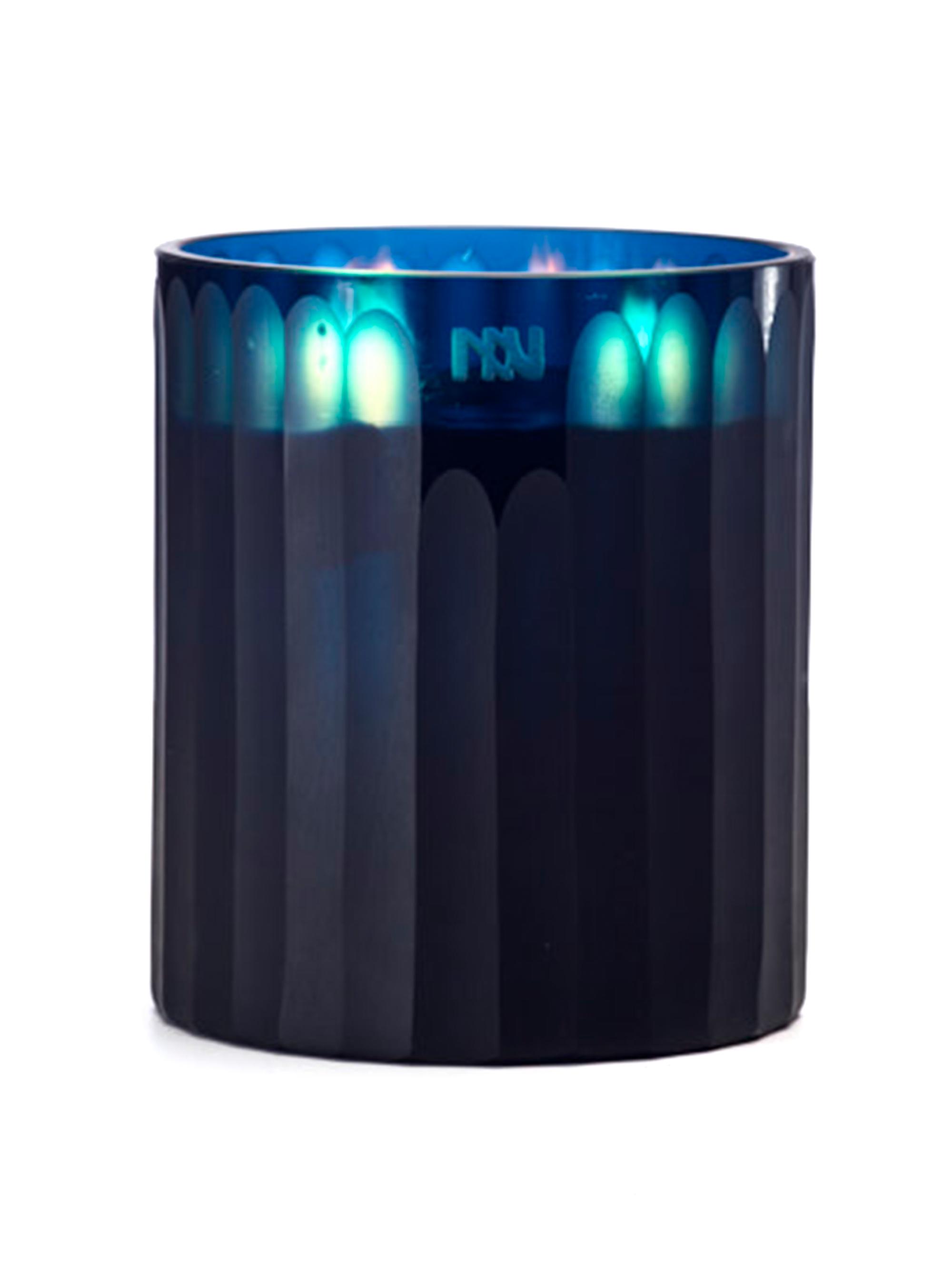 Onno Royal Ginger Fig Medium Candle - Blue