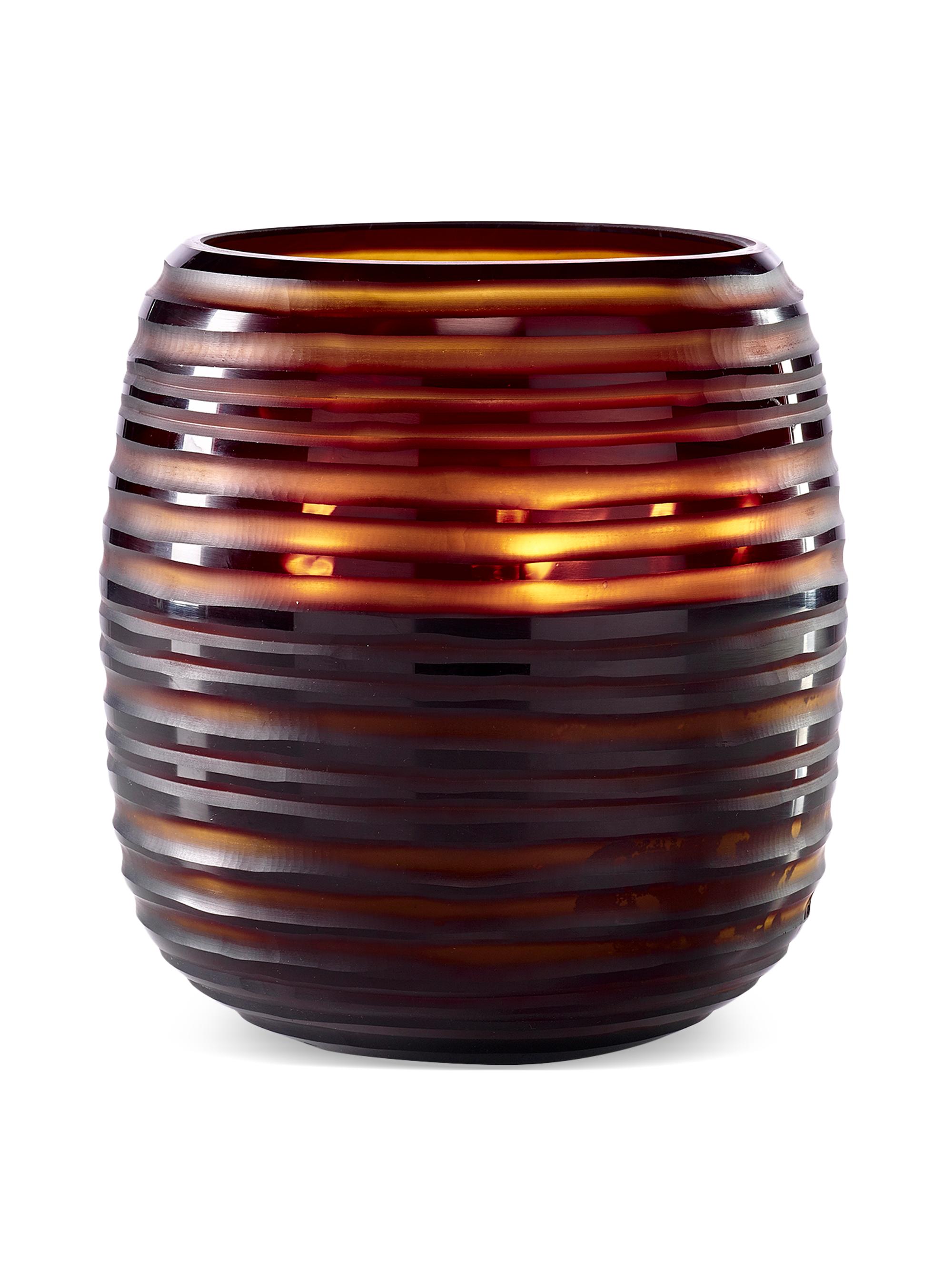 Onno Sphere Zanzibar Extra-Large Candle - Amber