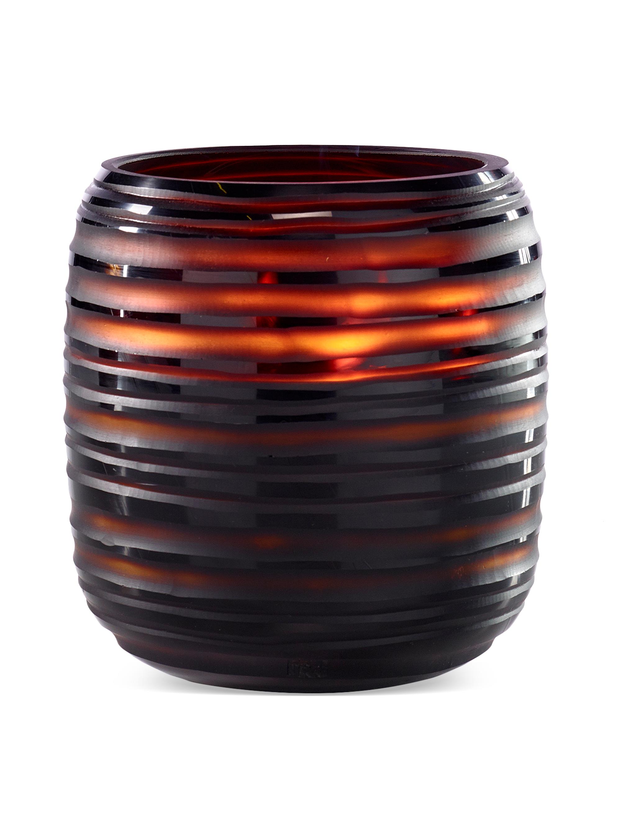 Onno Sphere Zanzibar Medium Candle - Amber