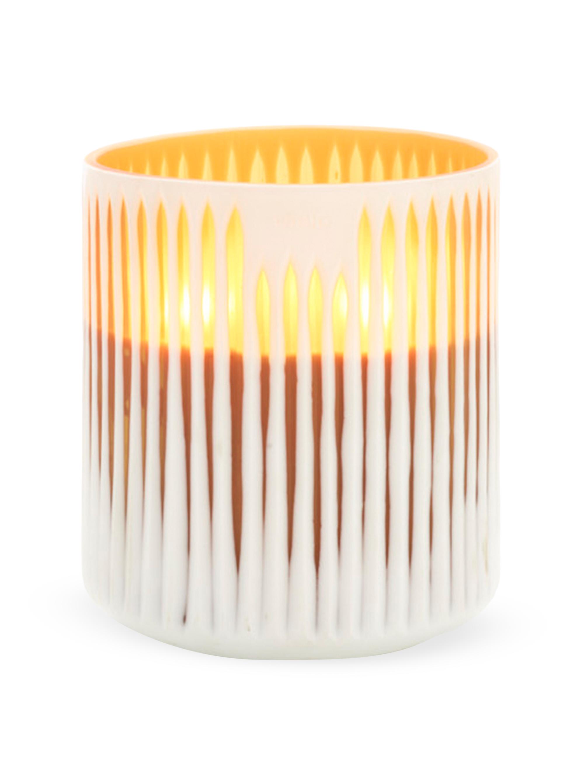Onno Akosua Serengeti Large Candle - White