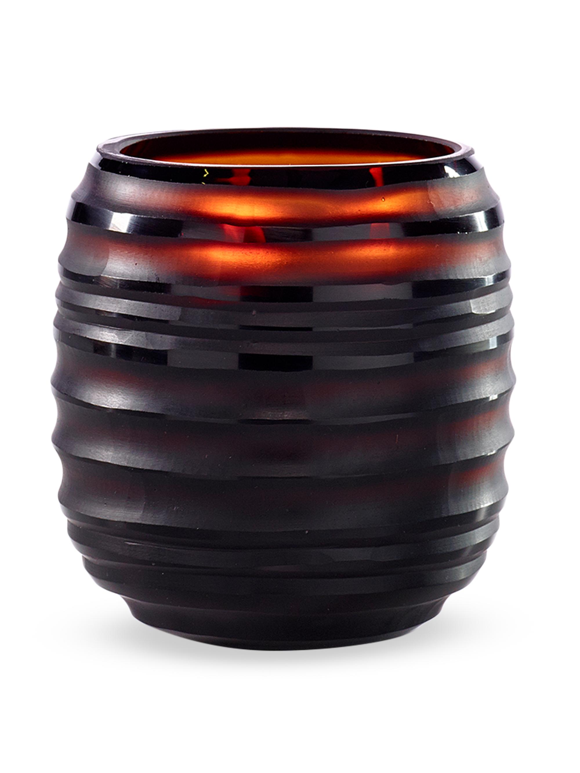 Onno Sphere Zanzibar Small Candle - Amber