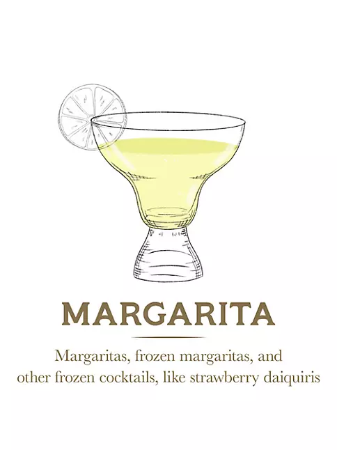 Margarita Glass Set 4pk – BevMo!